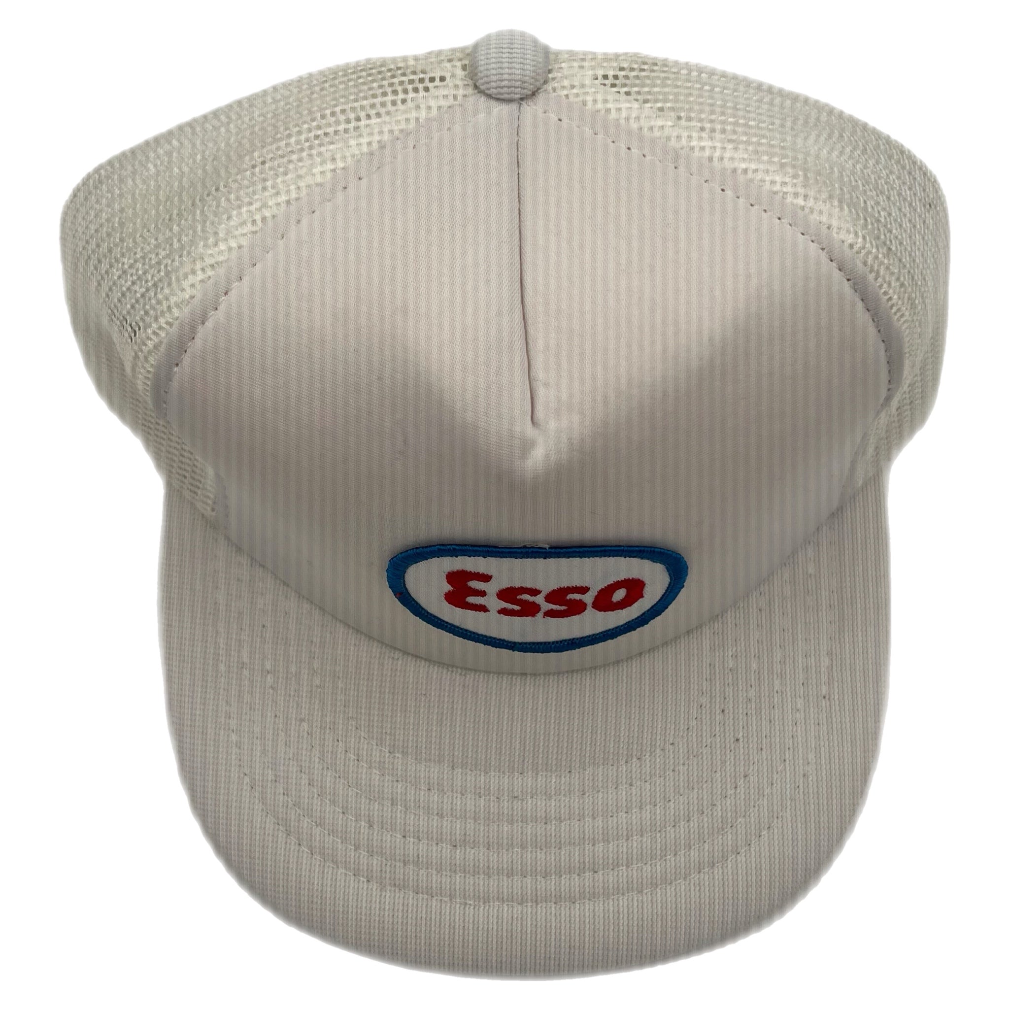Vintage Esso Corduroy Trucker Hat