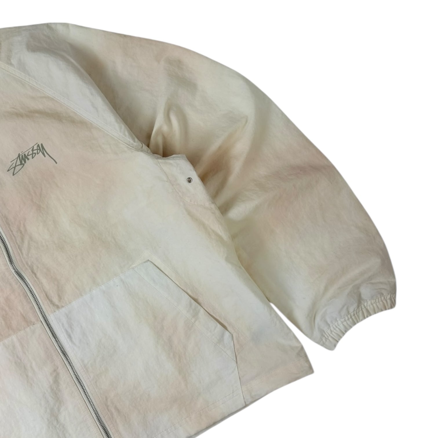 Stussy Beach Shell Wave Dye Jacket Bone