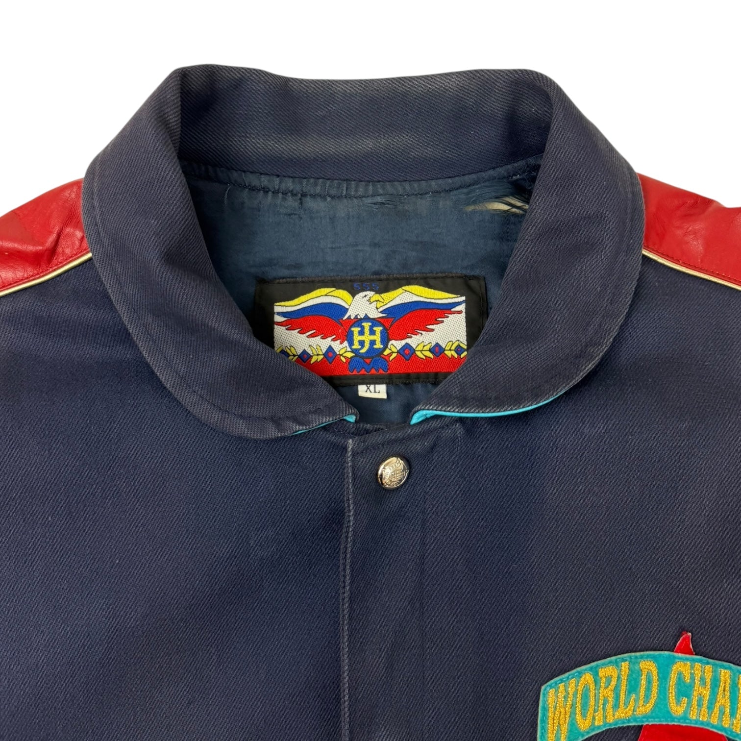 1993 Toronto Blue Jays Jeff Hamilton Back 2 Back Jacket