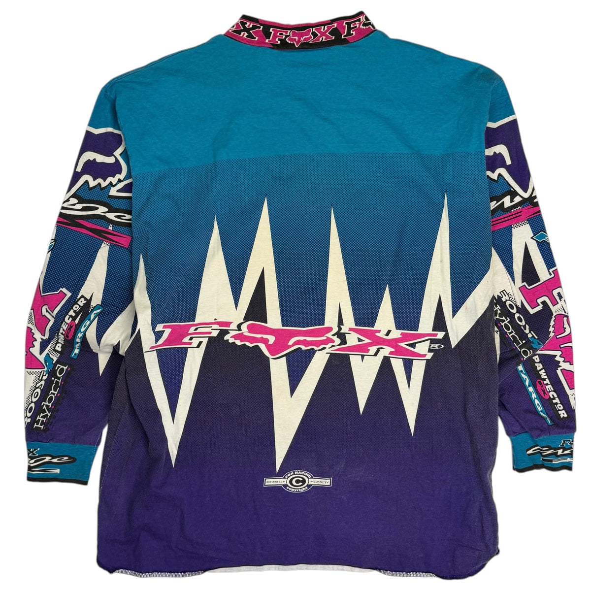 1994 Fox Racing Image FX Jersey Blue/Purple