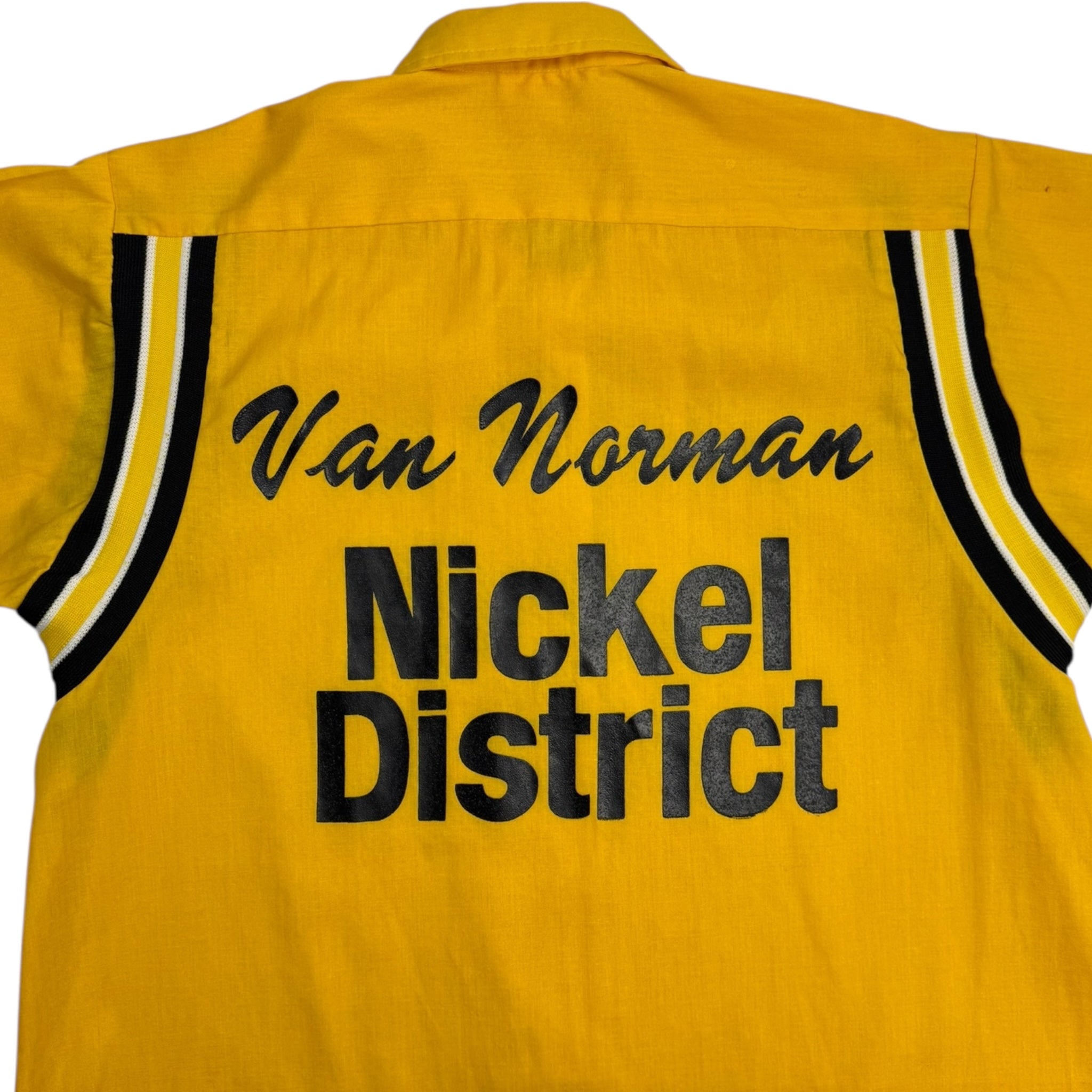 Vintage 70s Nickel District Work Button Up Shirt