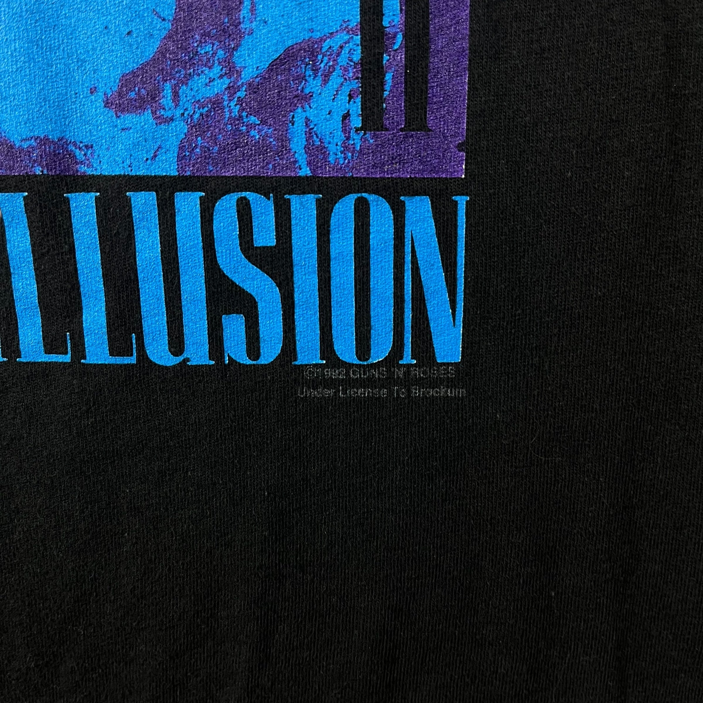 1992 Guns and Roses Use your Illusion Tee Black