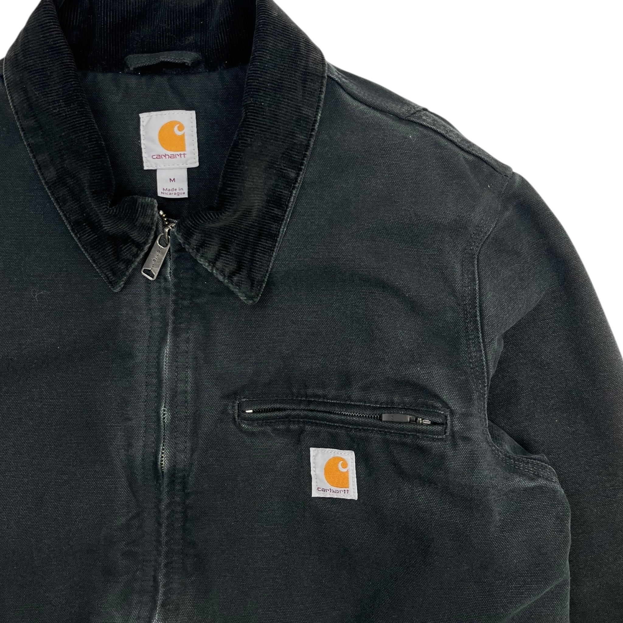 Vintage Carhartt Detroit Faded Black