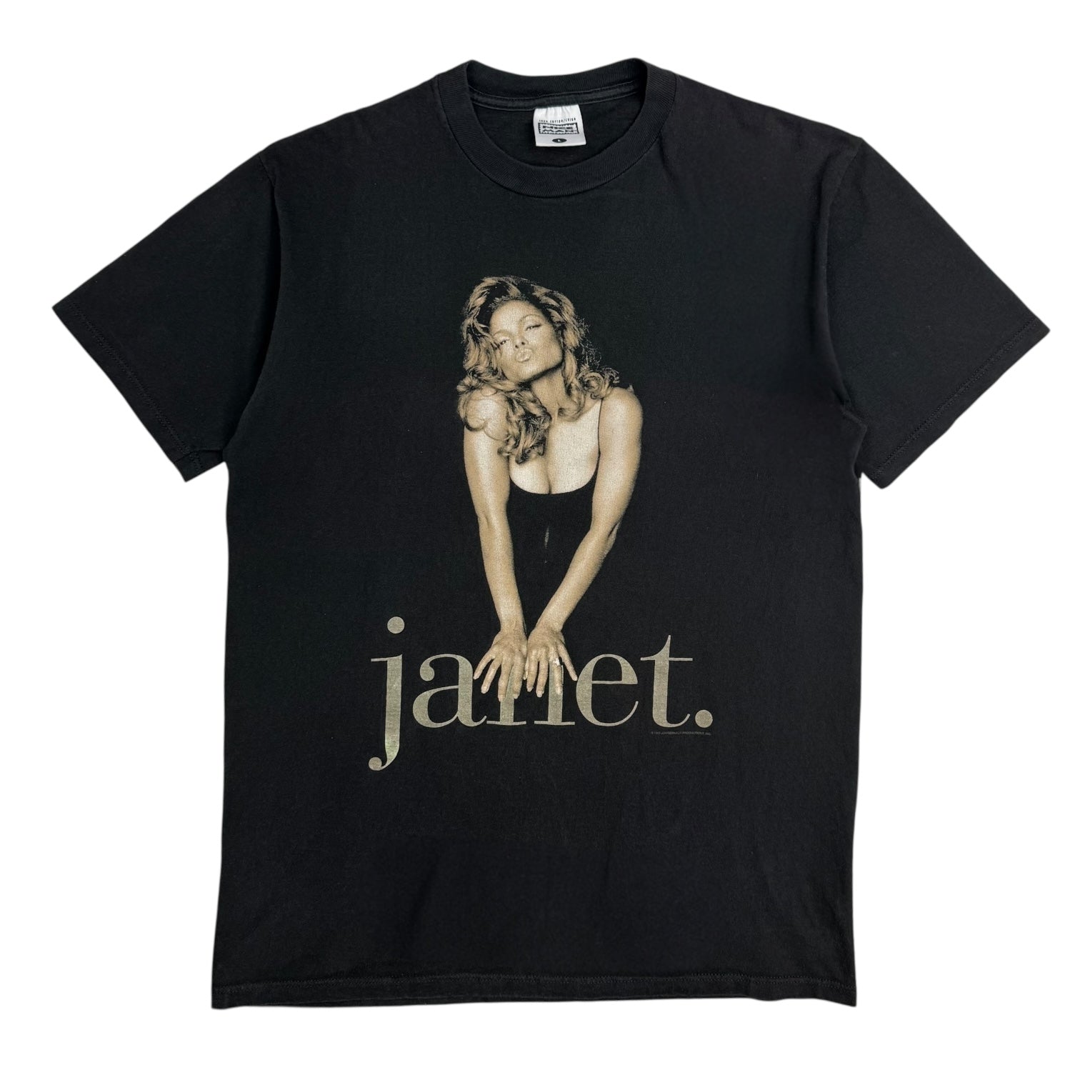 1994 Janet Jackson ‘Janet.’ Tour Tee Black