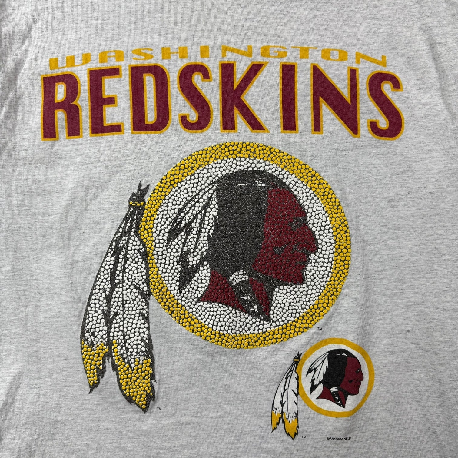 1996 Washington Redskins Tee Grey