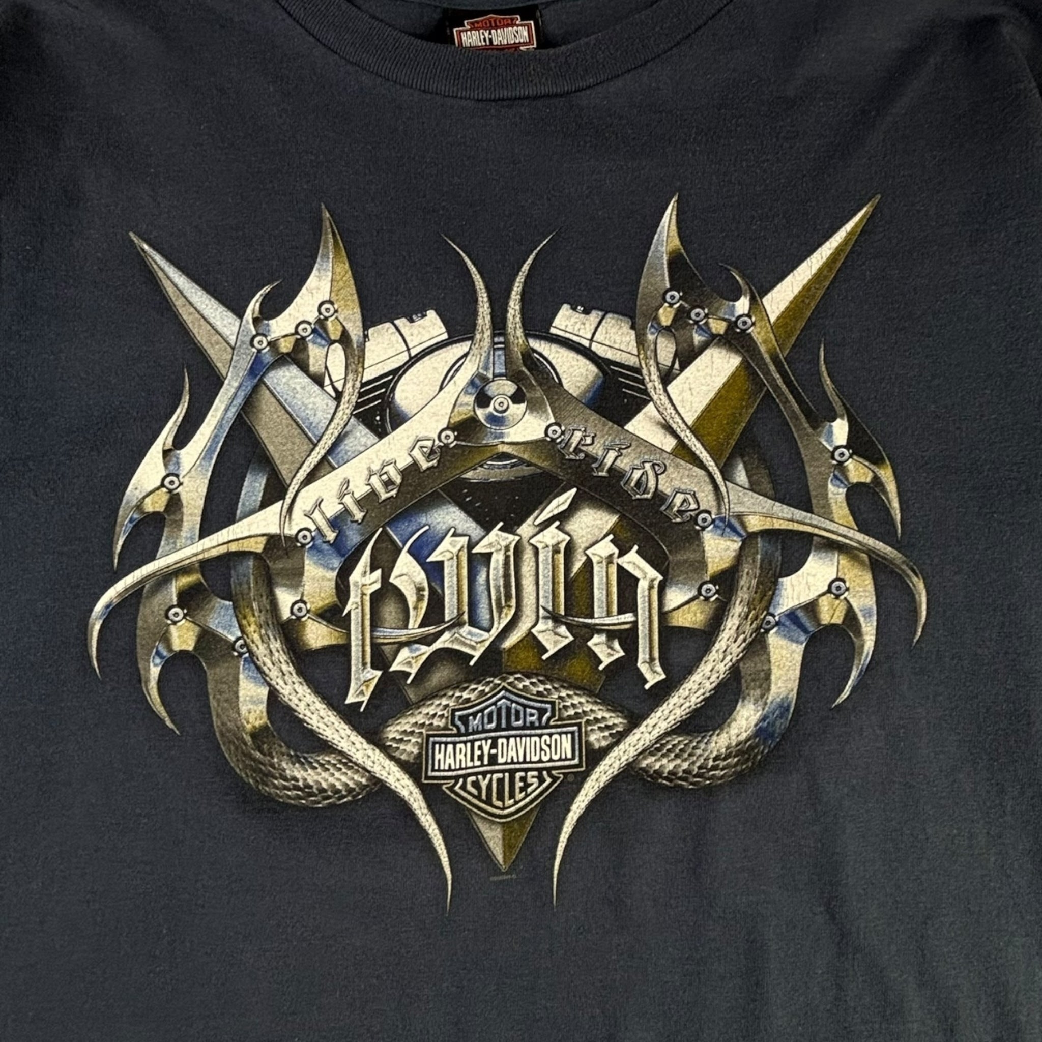 Vintage Harley Davidson “Live Ride Twin” Longsleeve T-Shirt