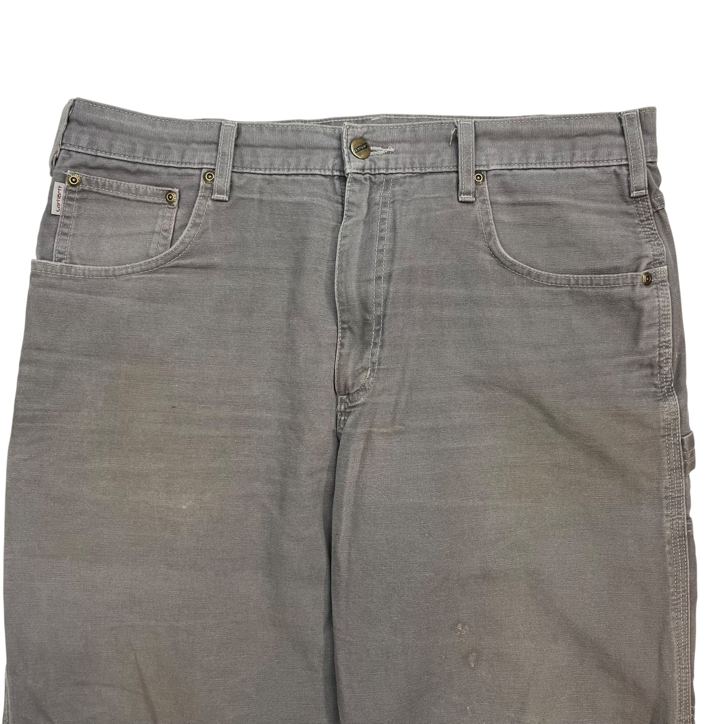 Vintage Carhartt Dungaree Pants Grey