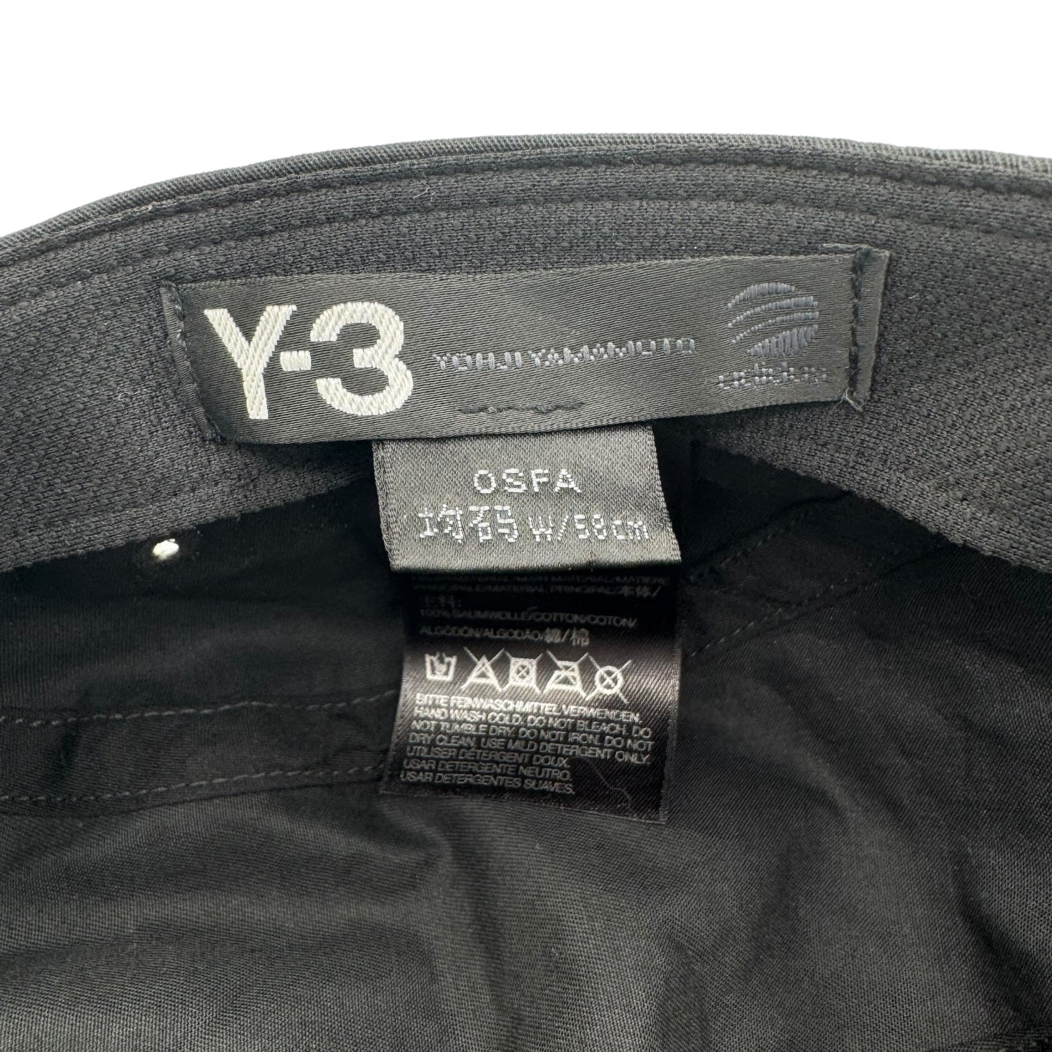 Y3 Yohji Yamamoto Camp Hat Iridescent