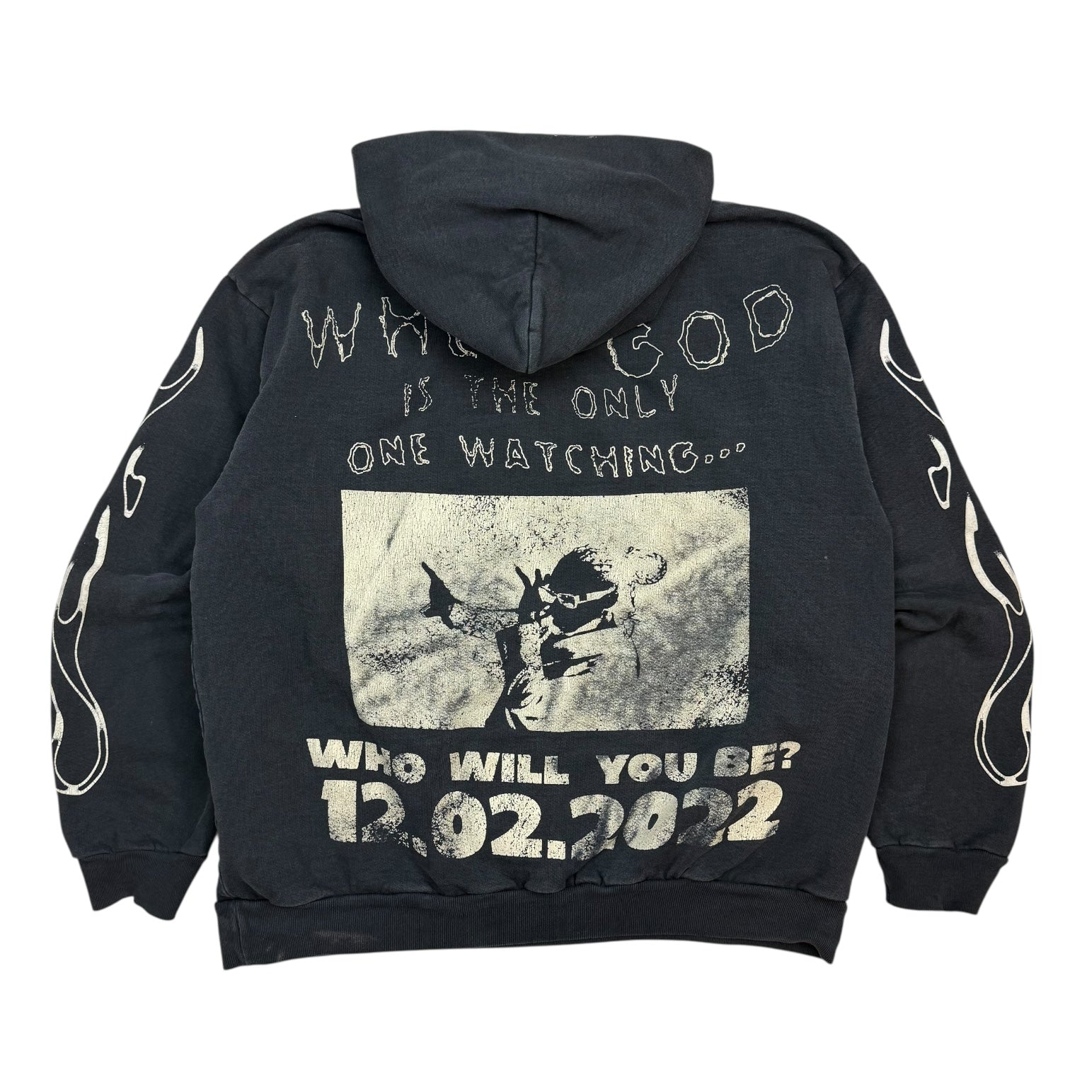 Metro Boomin Heroes and Villains Hoodie Faded Black