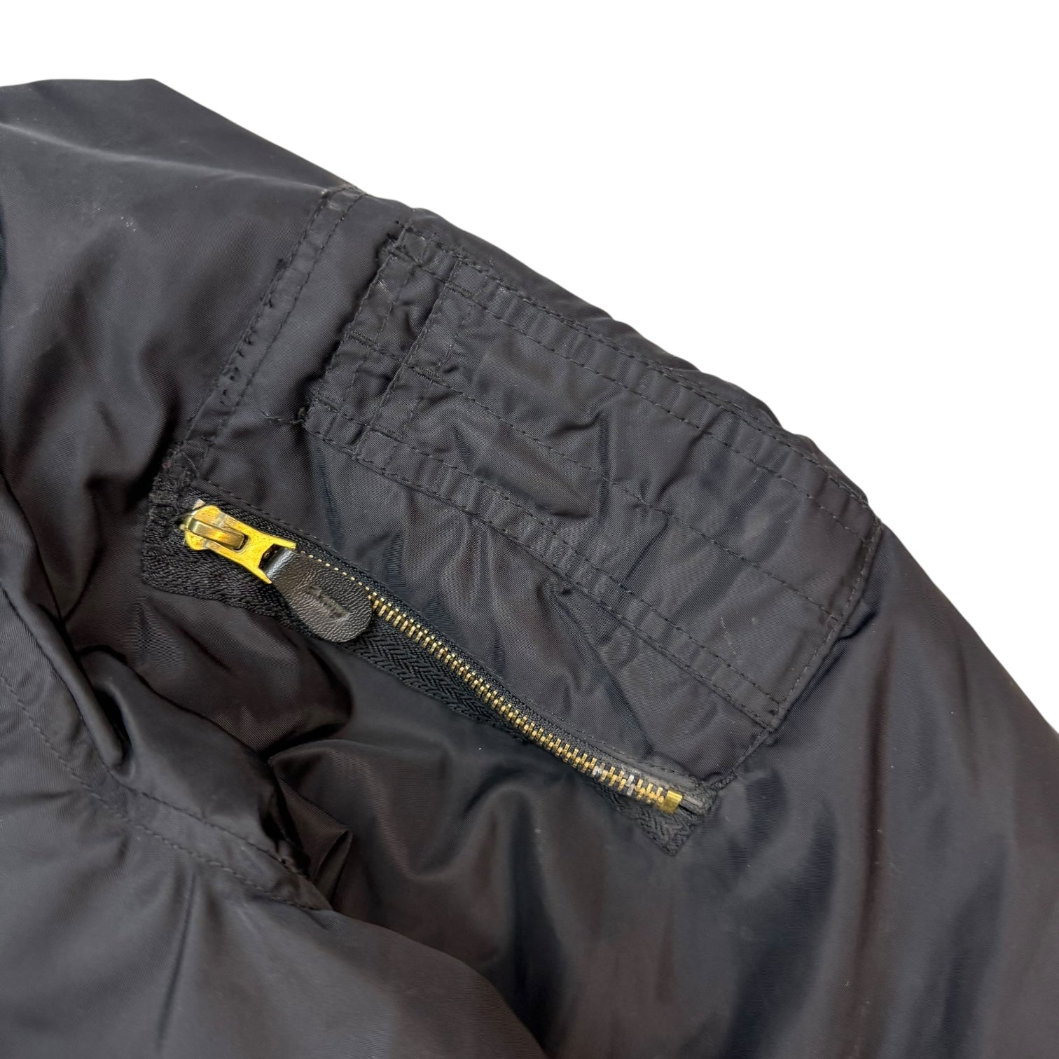 Vintage Alpha Industries MA1 Jacket Black