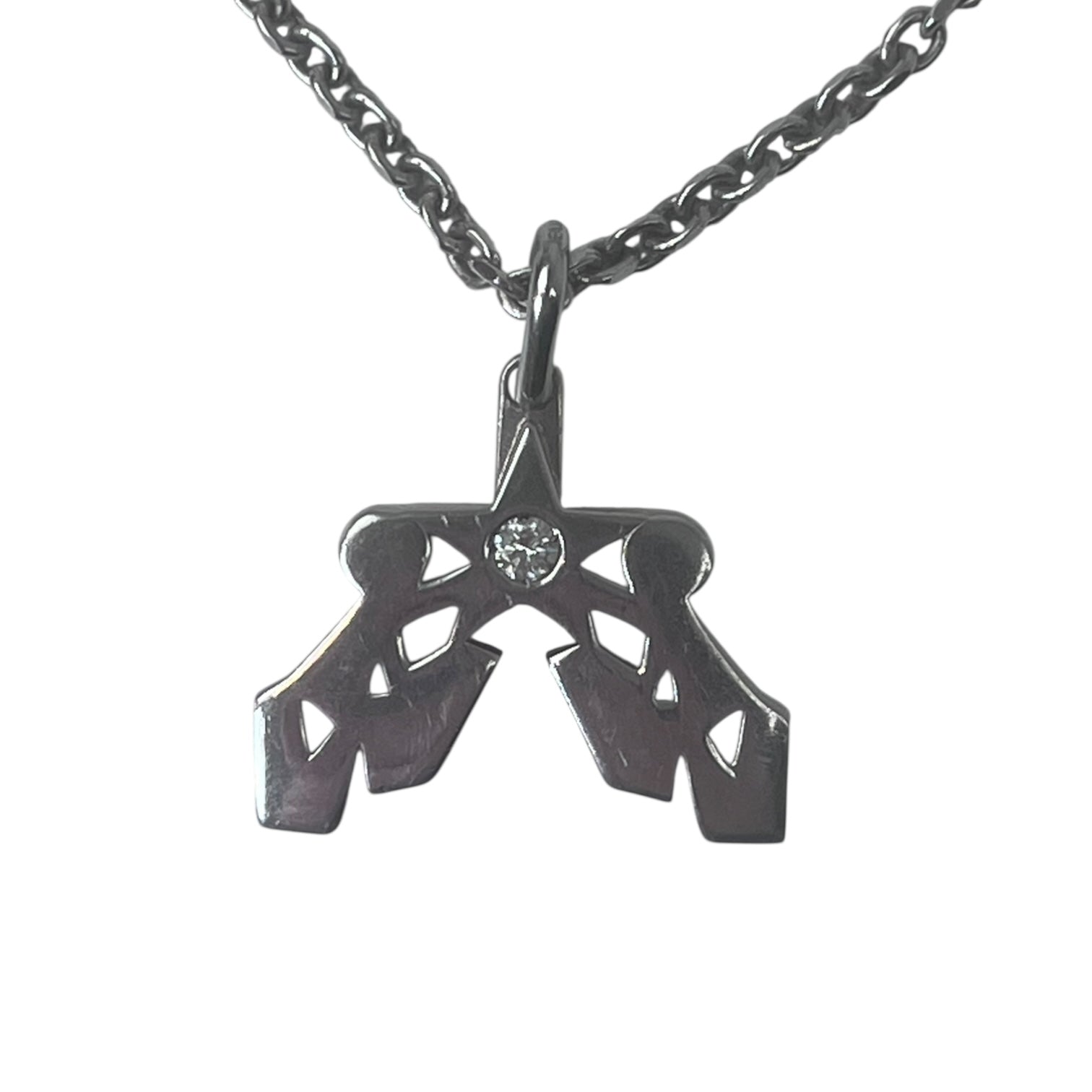 Homer Hammer Man Pendant Silver