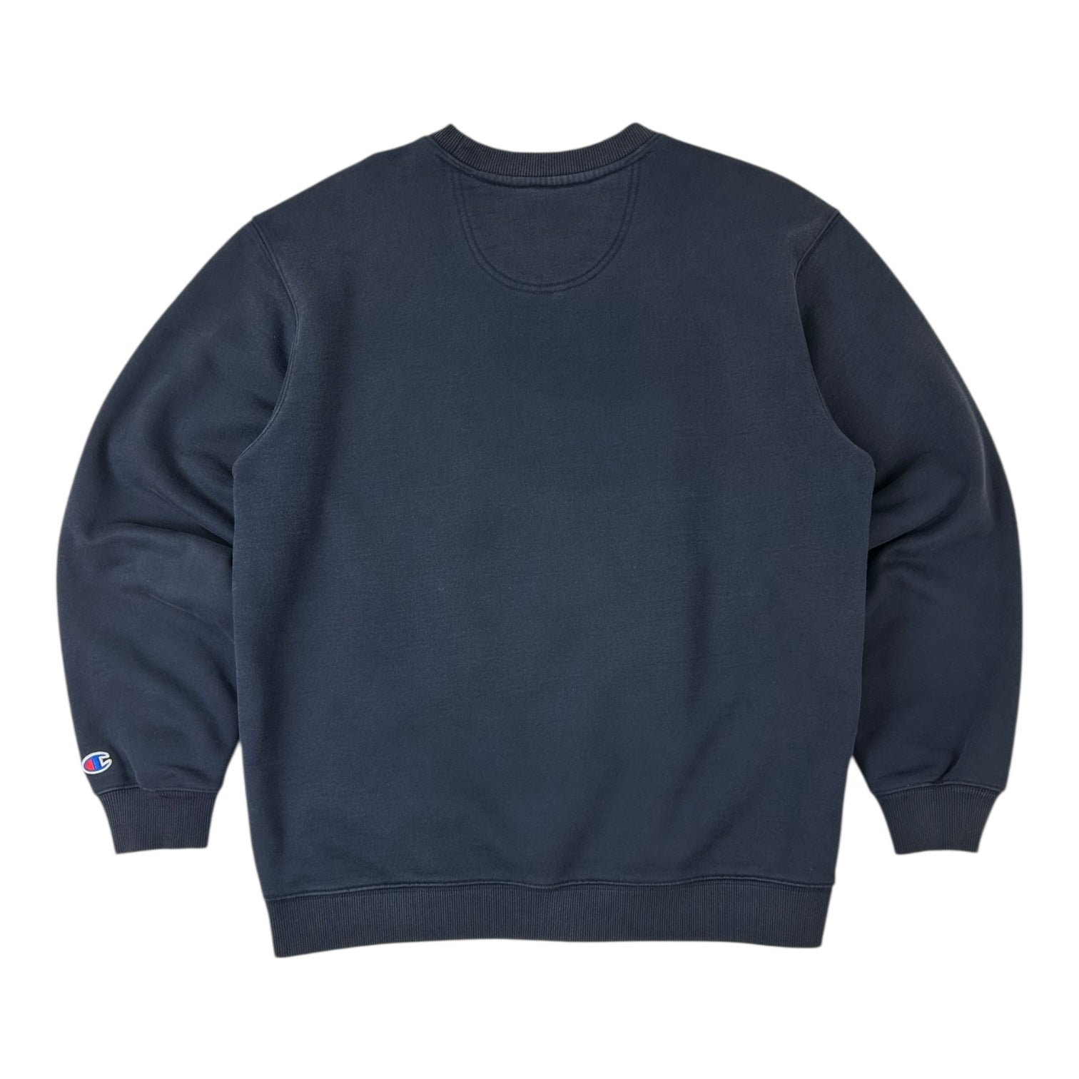 Supreme x Champion Stay In School Crewneck Navy