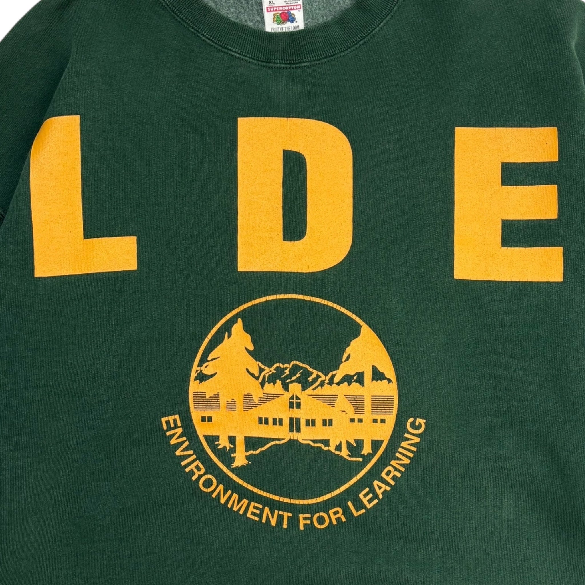 Vintage Goldeye Youth Group Crewneck Green