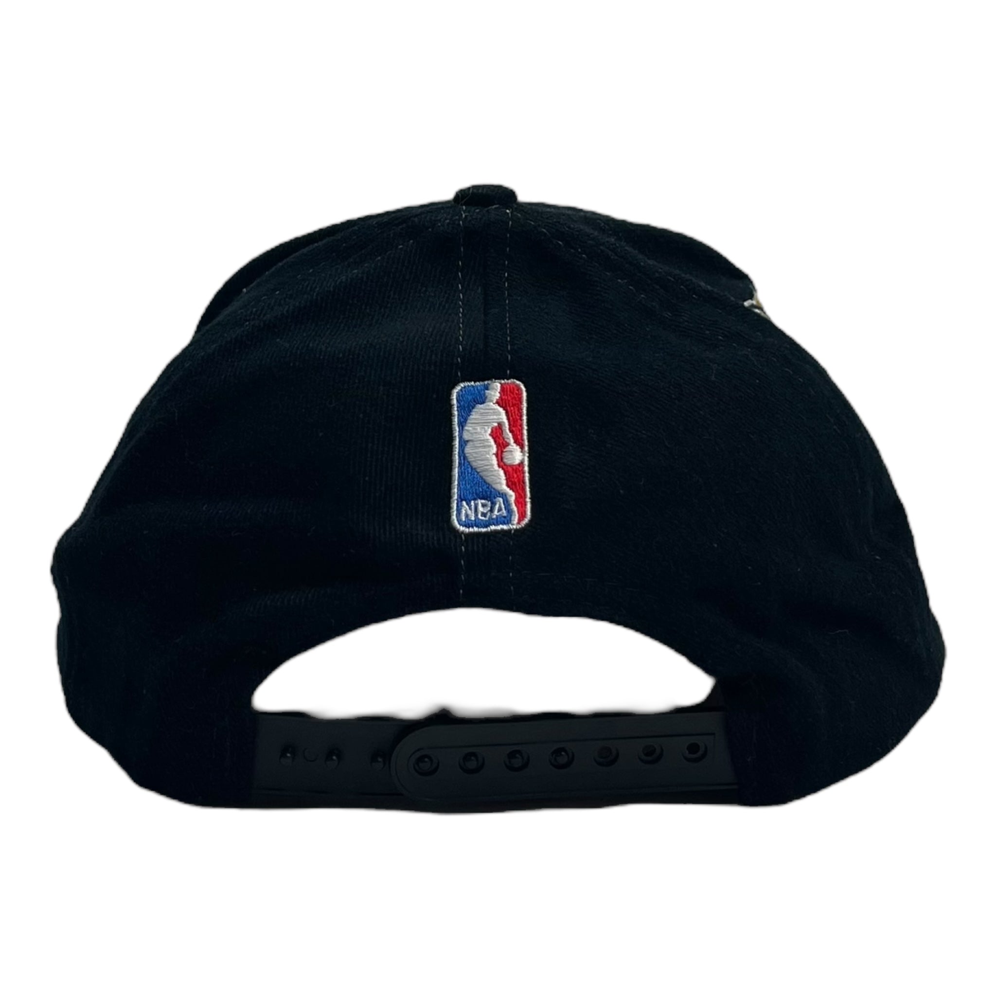 1997 Chicago Bulls Champions Logo Athletic Hat Black