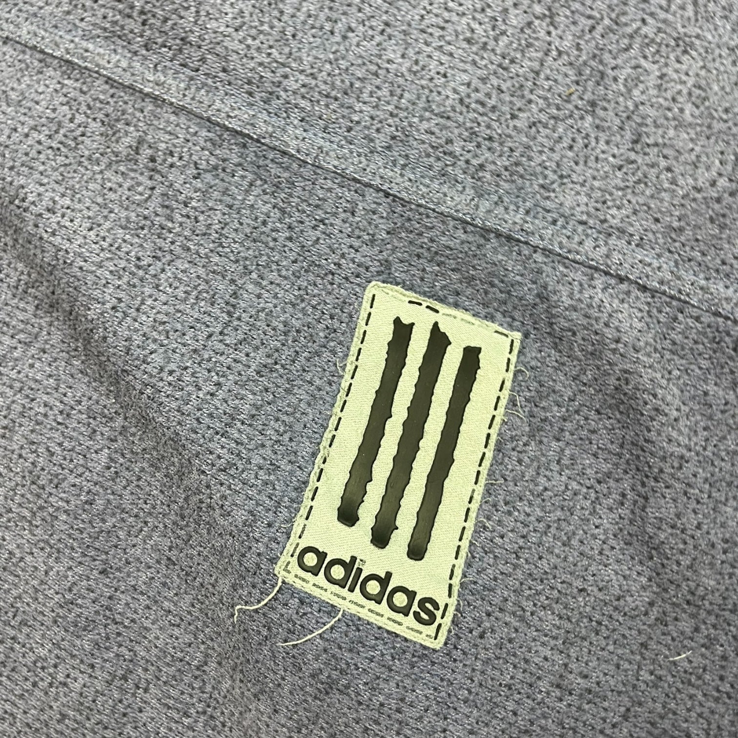 Vintage Adidas Three Stripes Reverse Crewneck Navy
