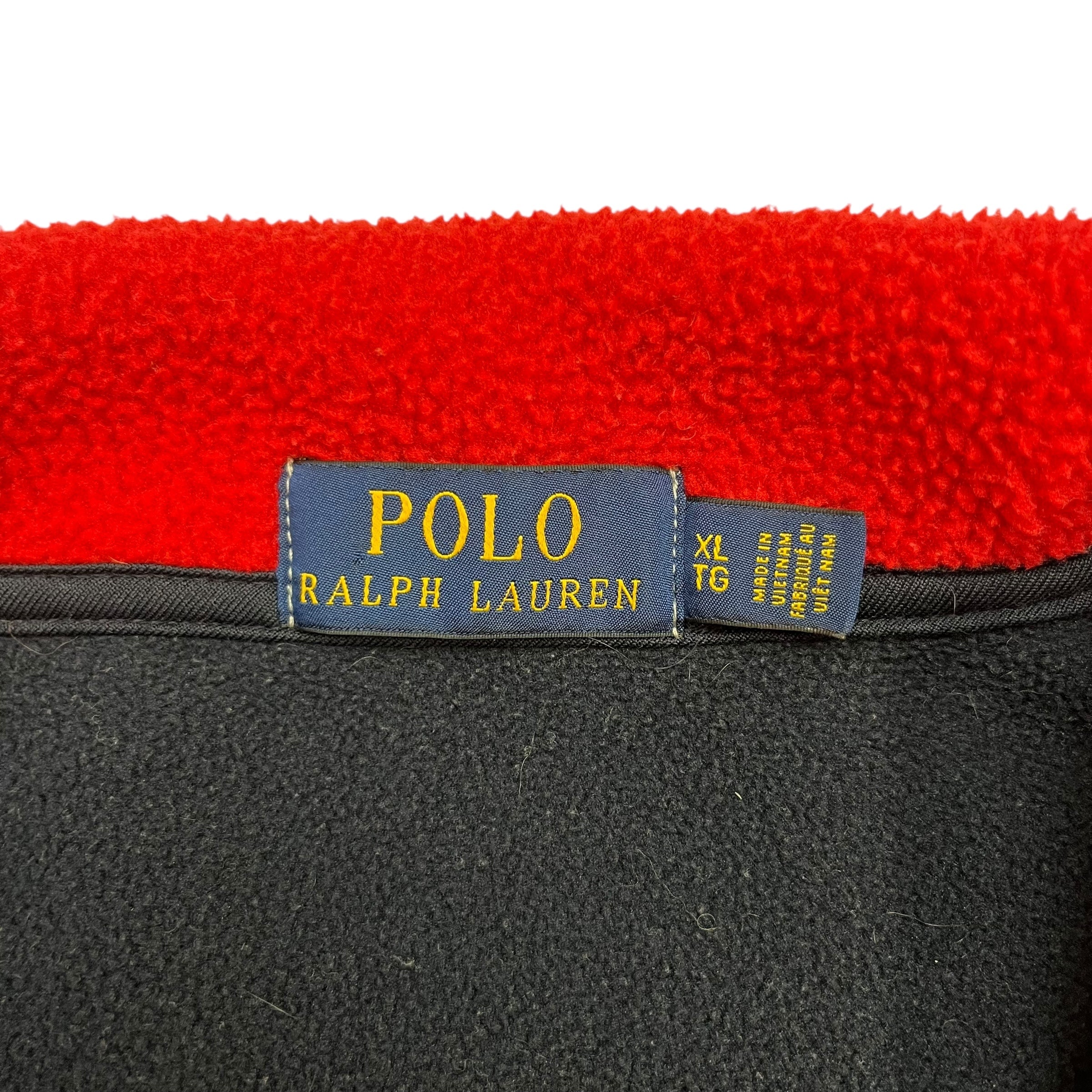 Vintage Polo Ralph Lauren Quarter Zip Navy Blue