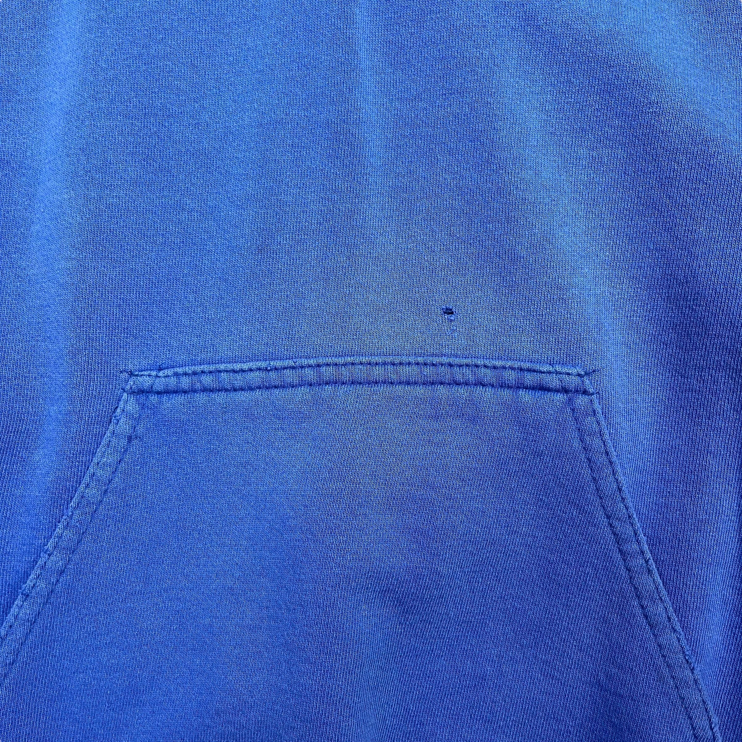 Vintage Nike Blank Hoodie Blue