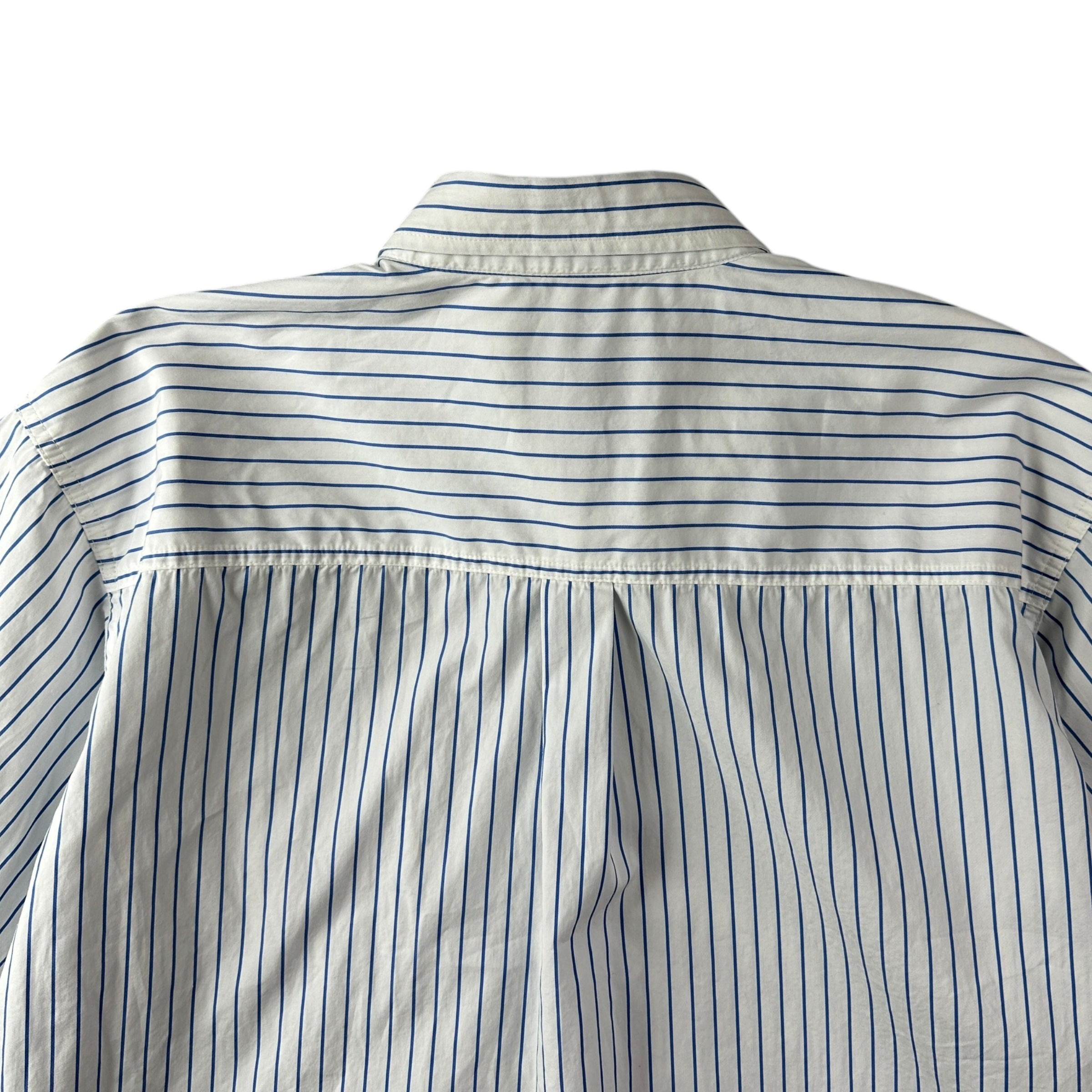 Carhartt W.I.P Linus Button Up White/Blue