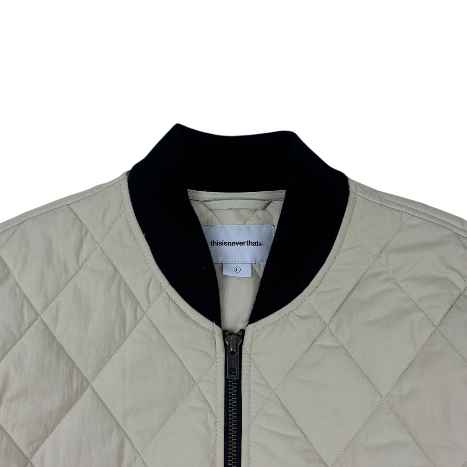 Thisneverthat Edelweiss Quilted Jacket Ivory