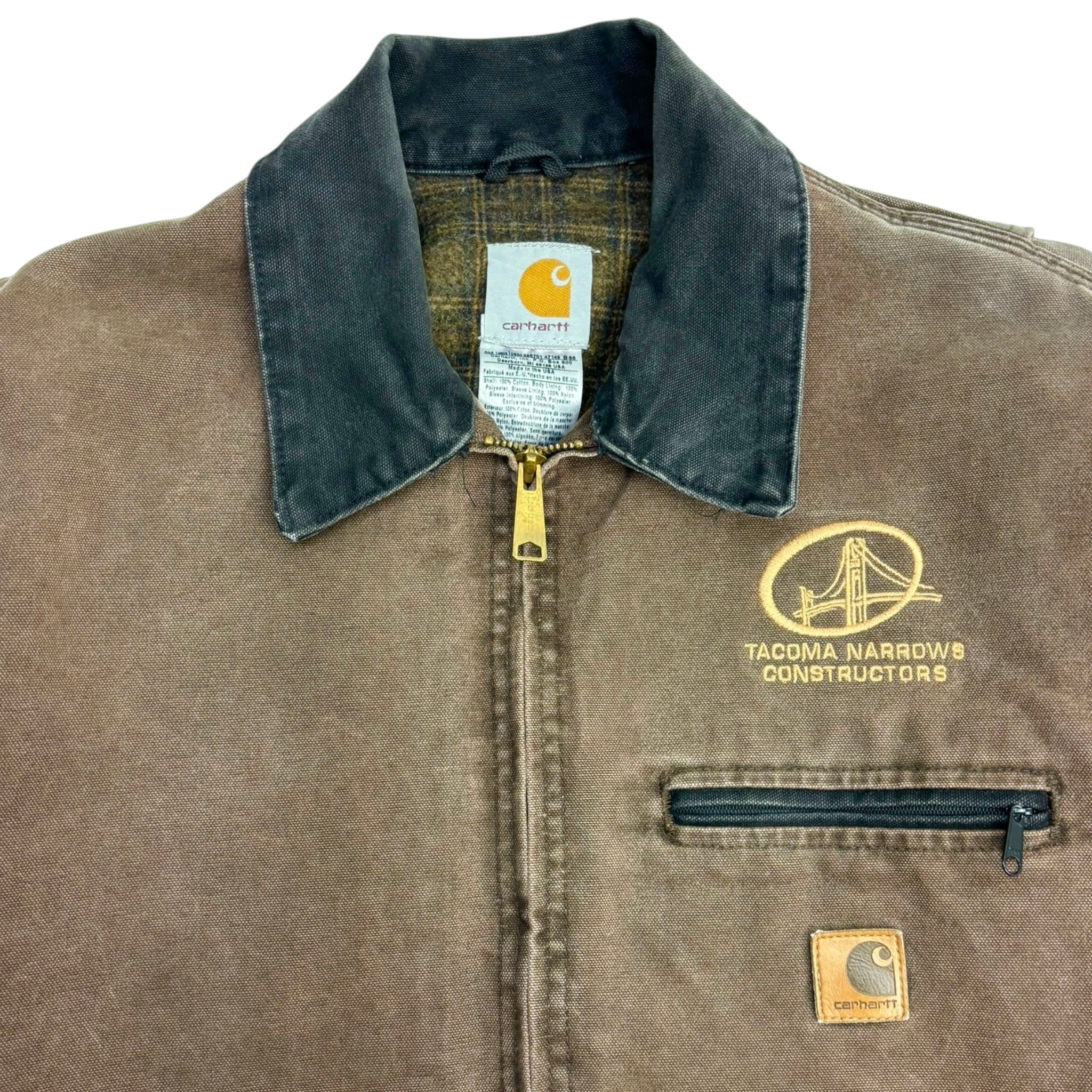 Vintage Carhartt JN7 Jacket Chestnut