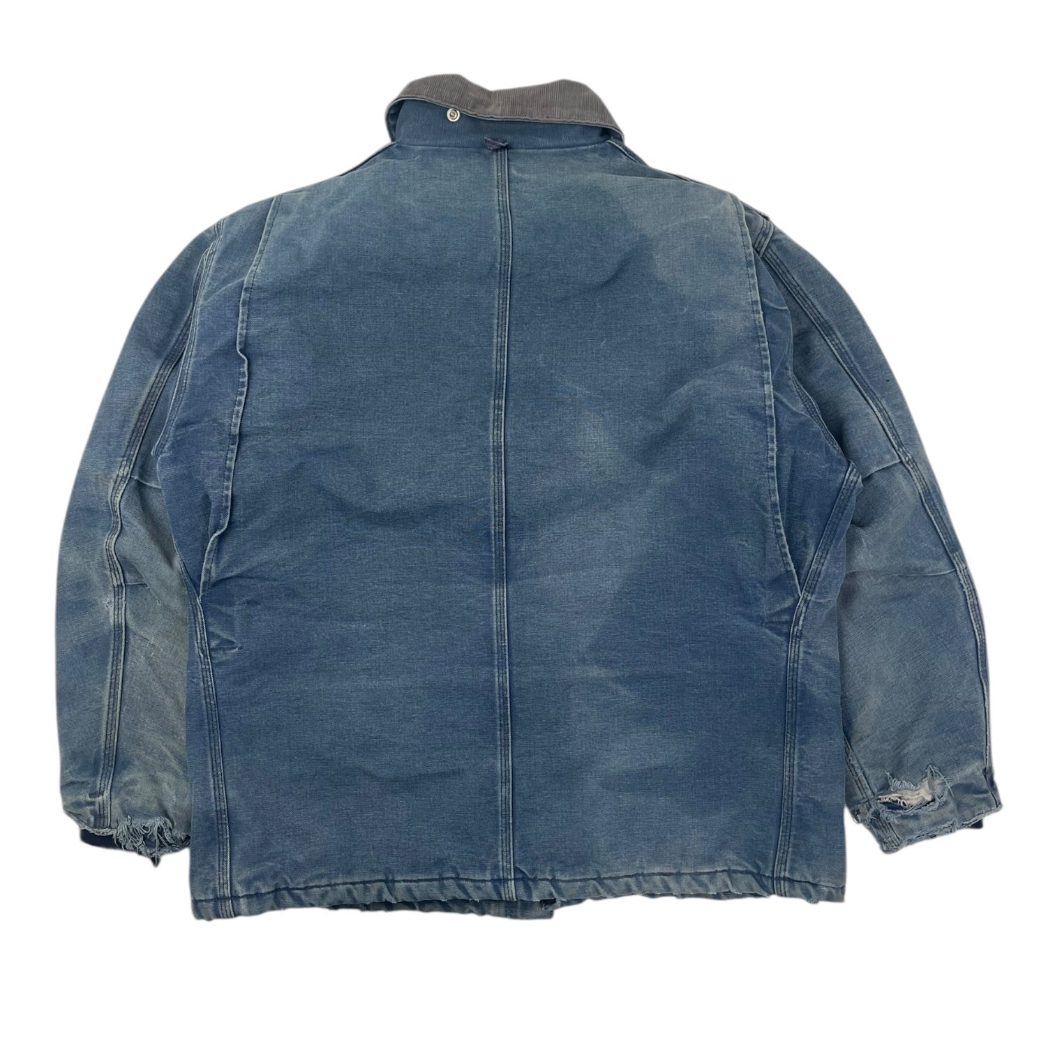 Carhartt Quilted Nylon-Lined Firm Duck Arctic Traditional Coat Faded Blue