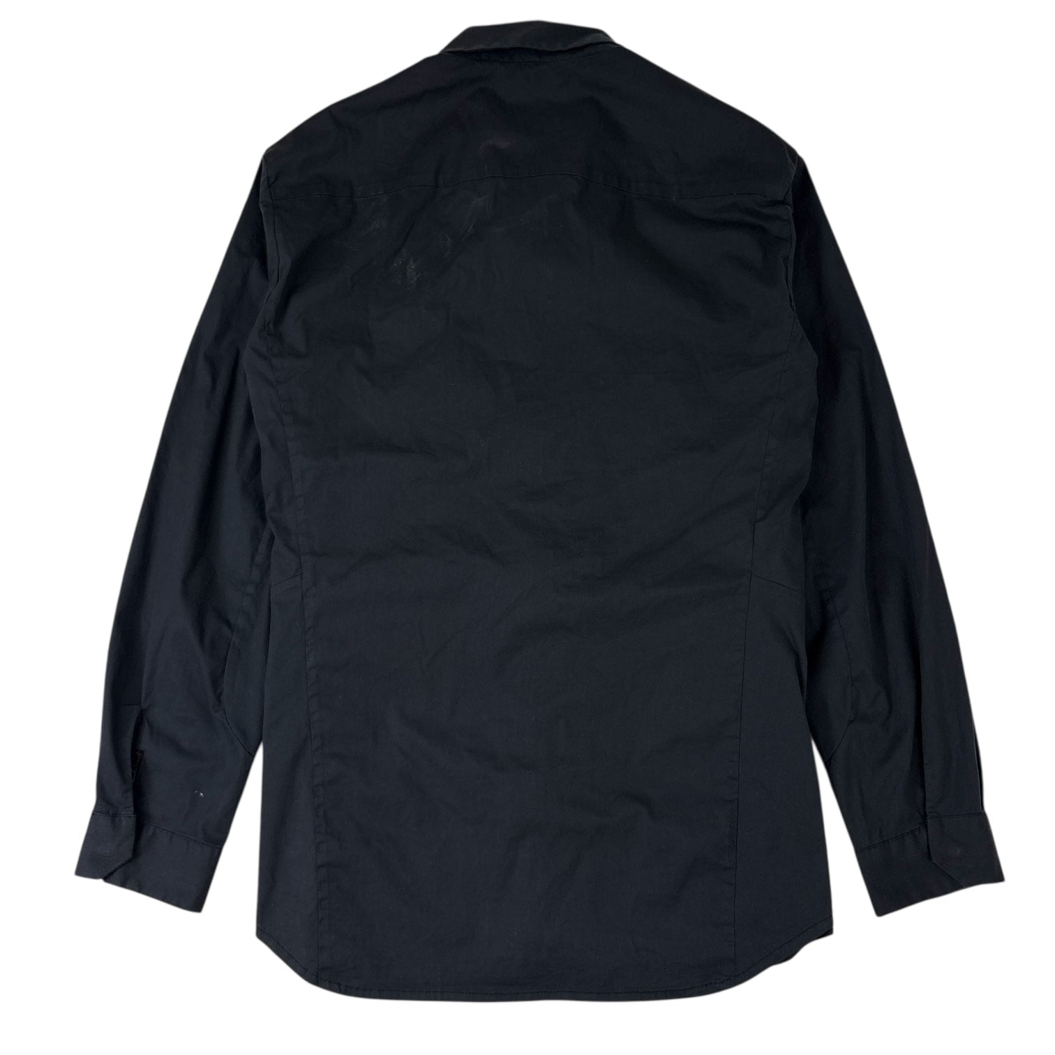 Prada SS08 Zip Shirt Jacket Black