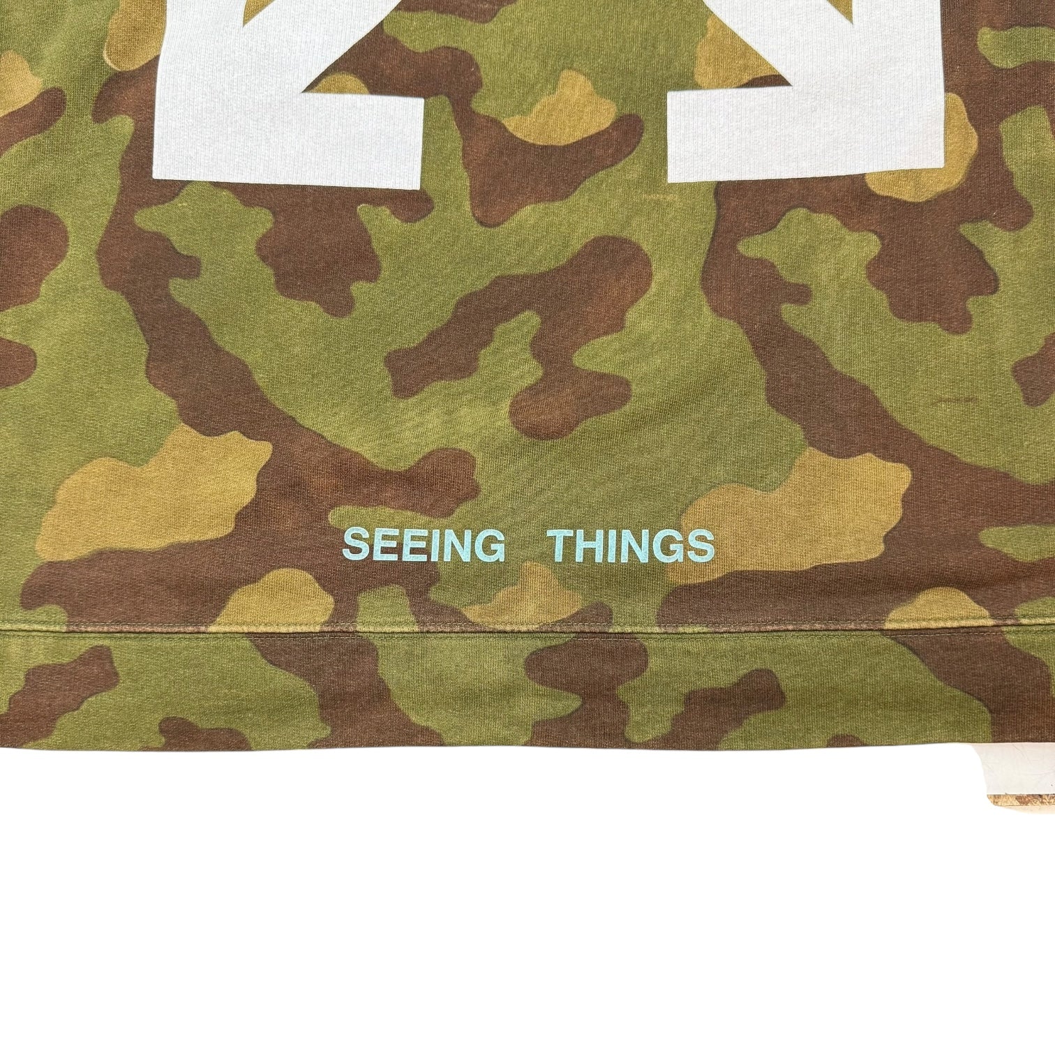 Off-White Seeing Things Hoodie Camo