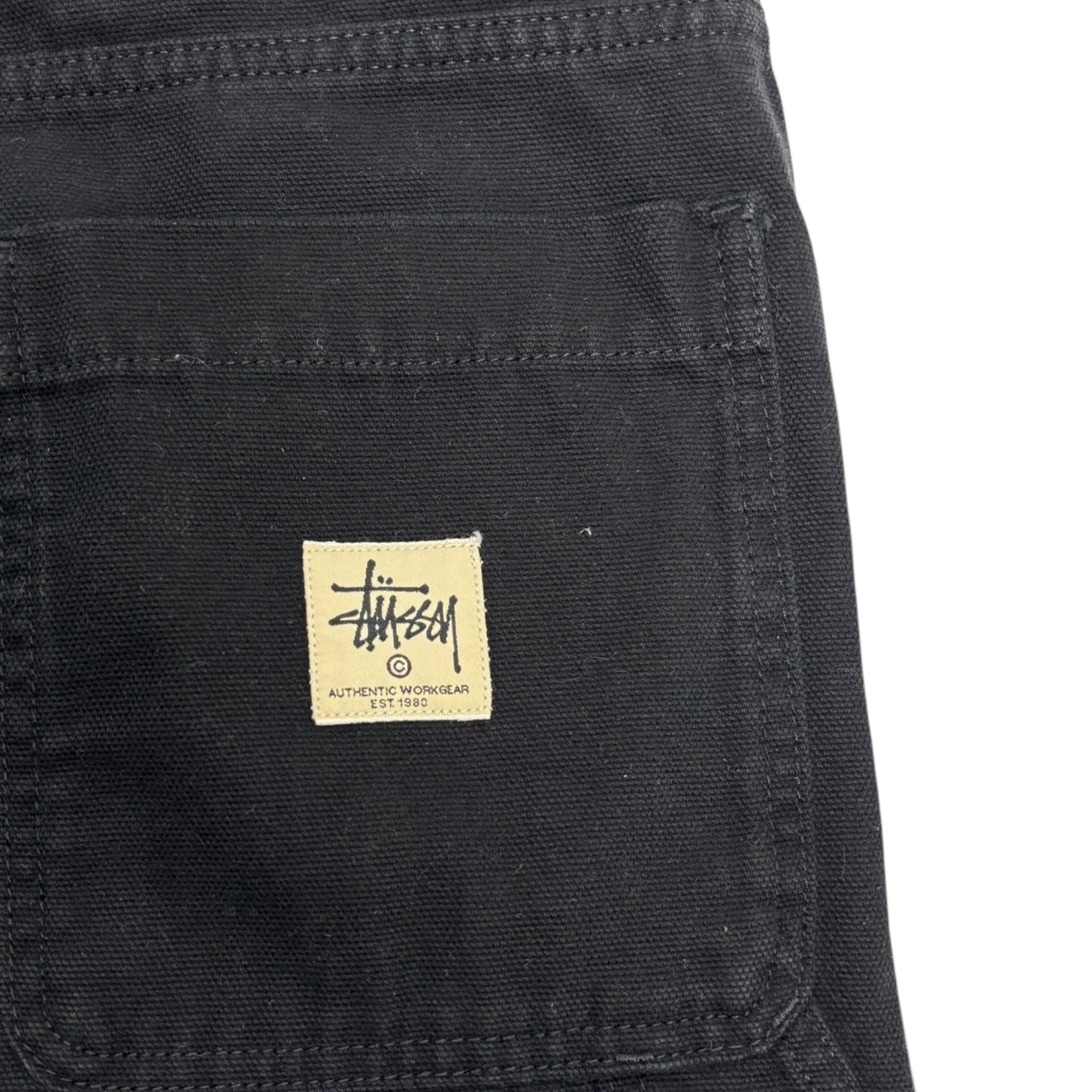Stussy Workwear Carpenter Pants Black