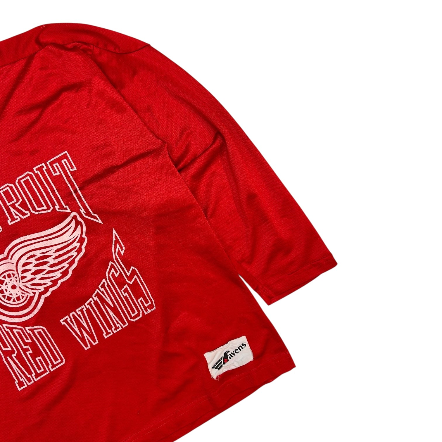Vintage Ravens Detroit Redwings Practice Jersey Red/White