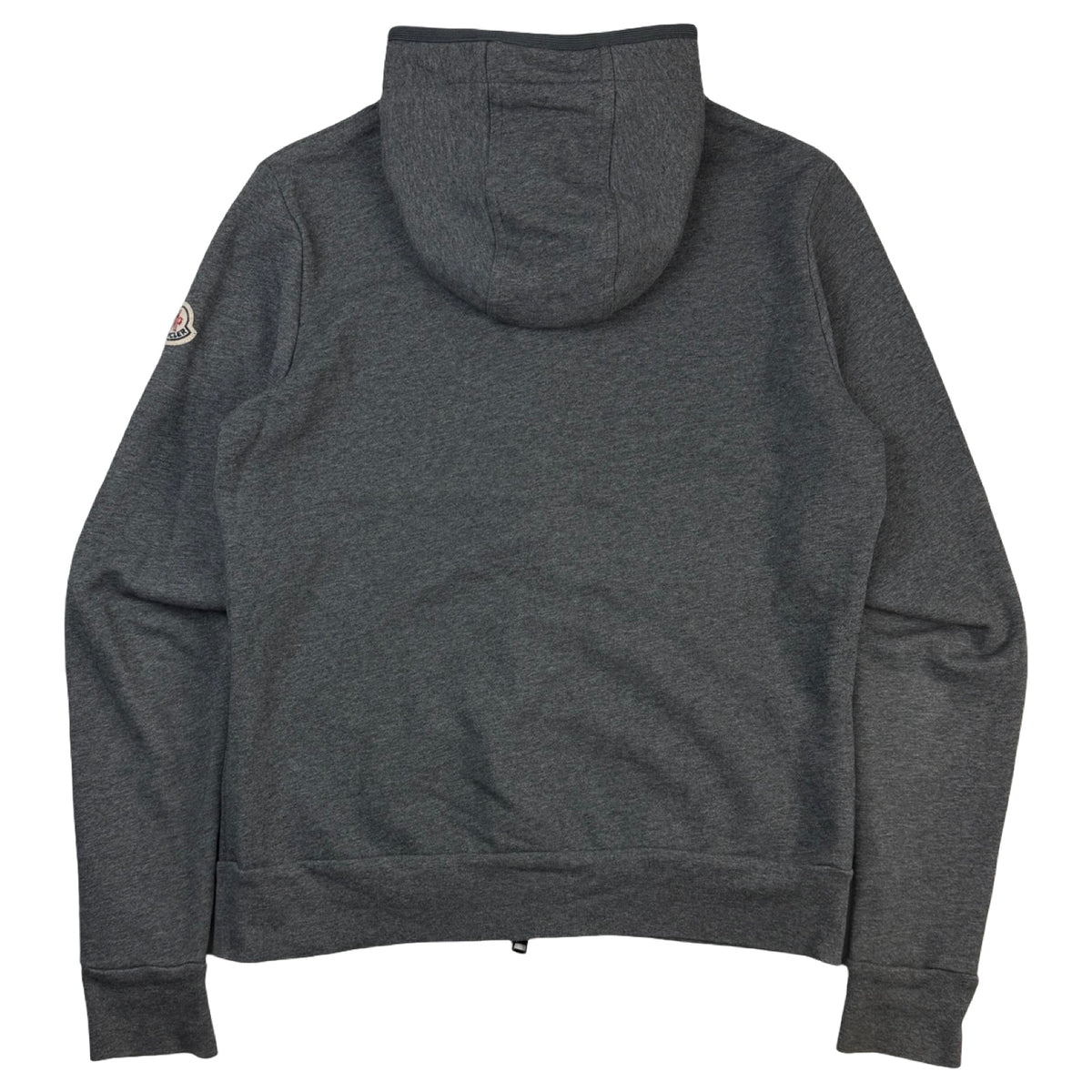 Moncler Maglia Cardigan Hoodie Grey