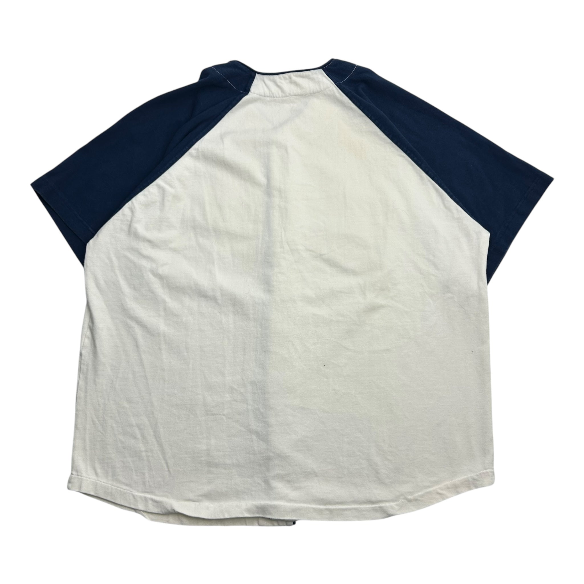 Vintage Michigan Wolverines Cotton Baseball Jersey