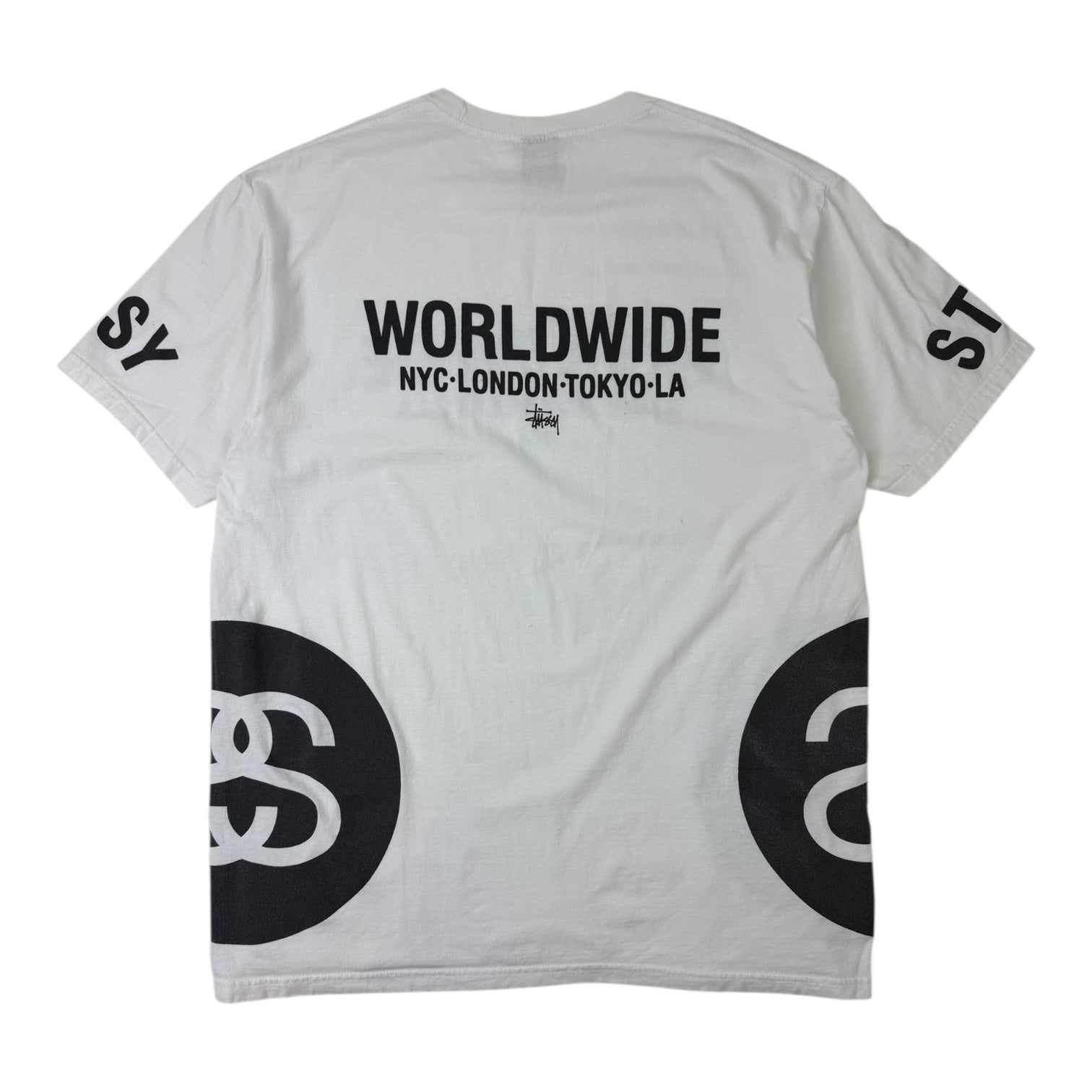 Stussy World Tour T-Shirt White