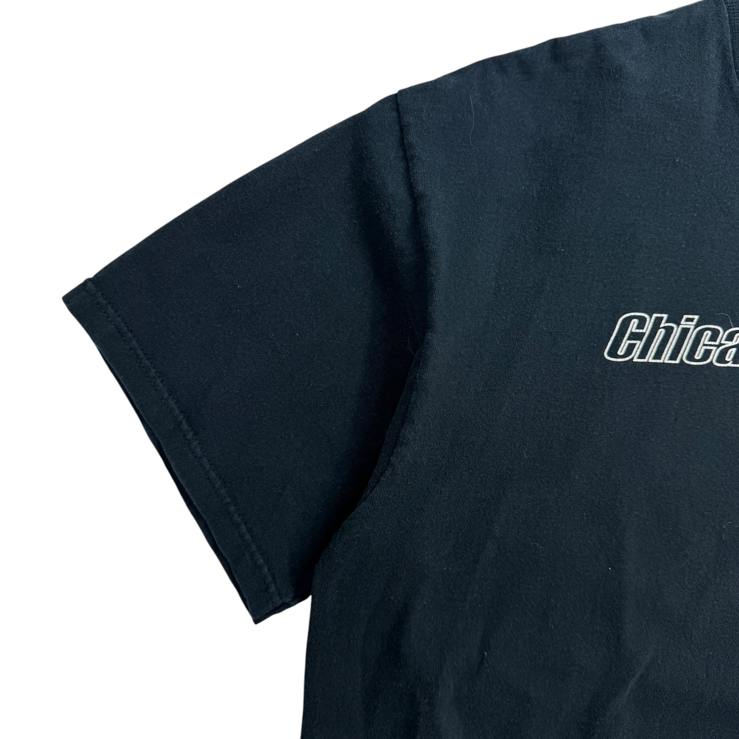 Vintage Nike Mid Swoosh Chicago Whitesox Tee Black