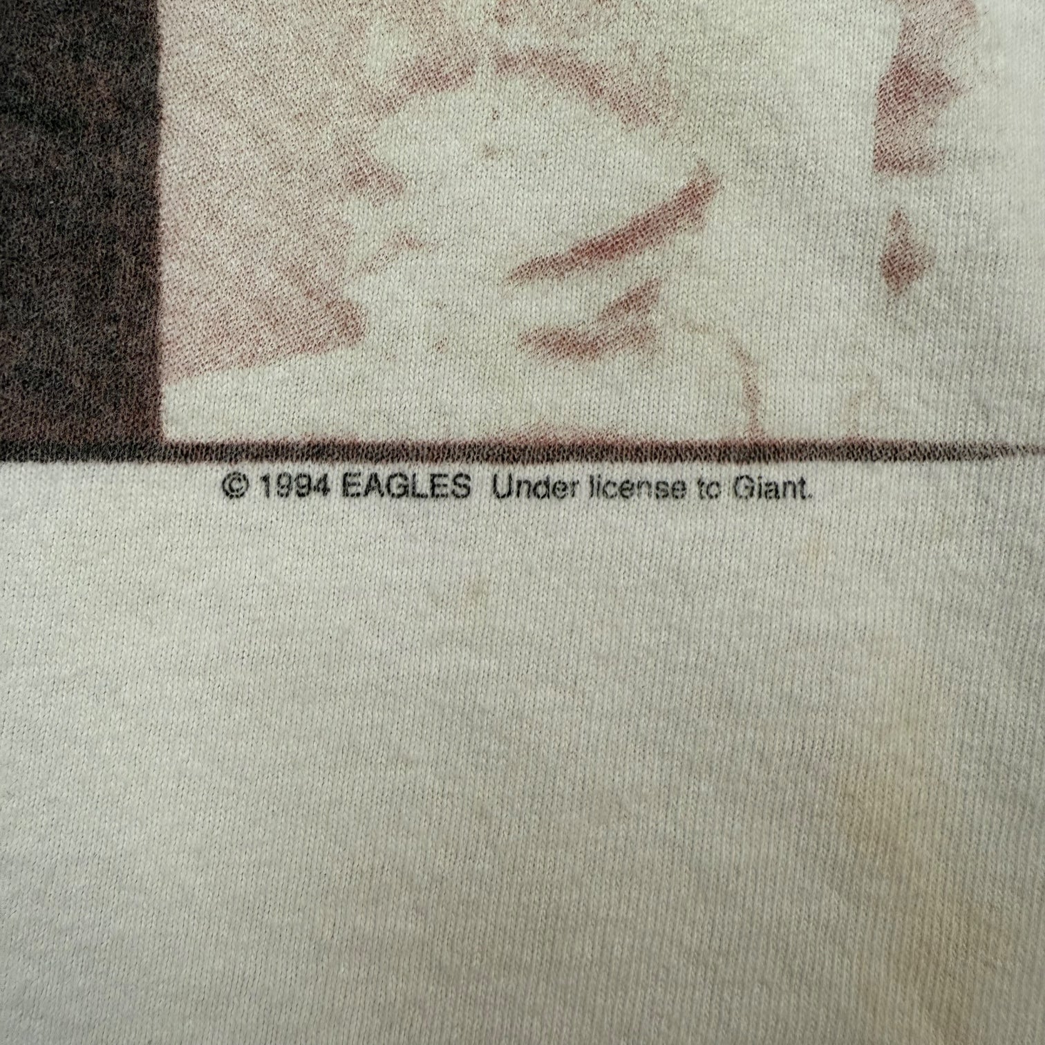 1995 Eagles Hell Freezes Over Tour Tee White