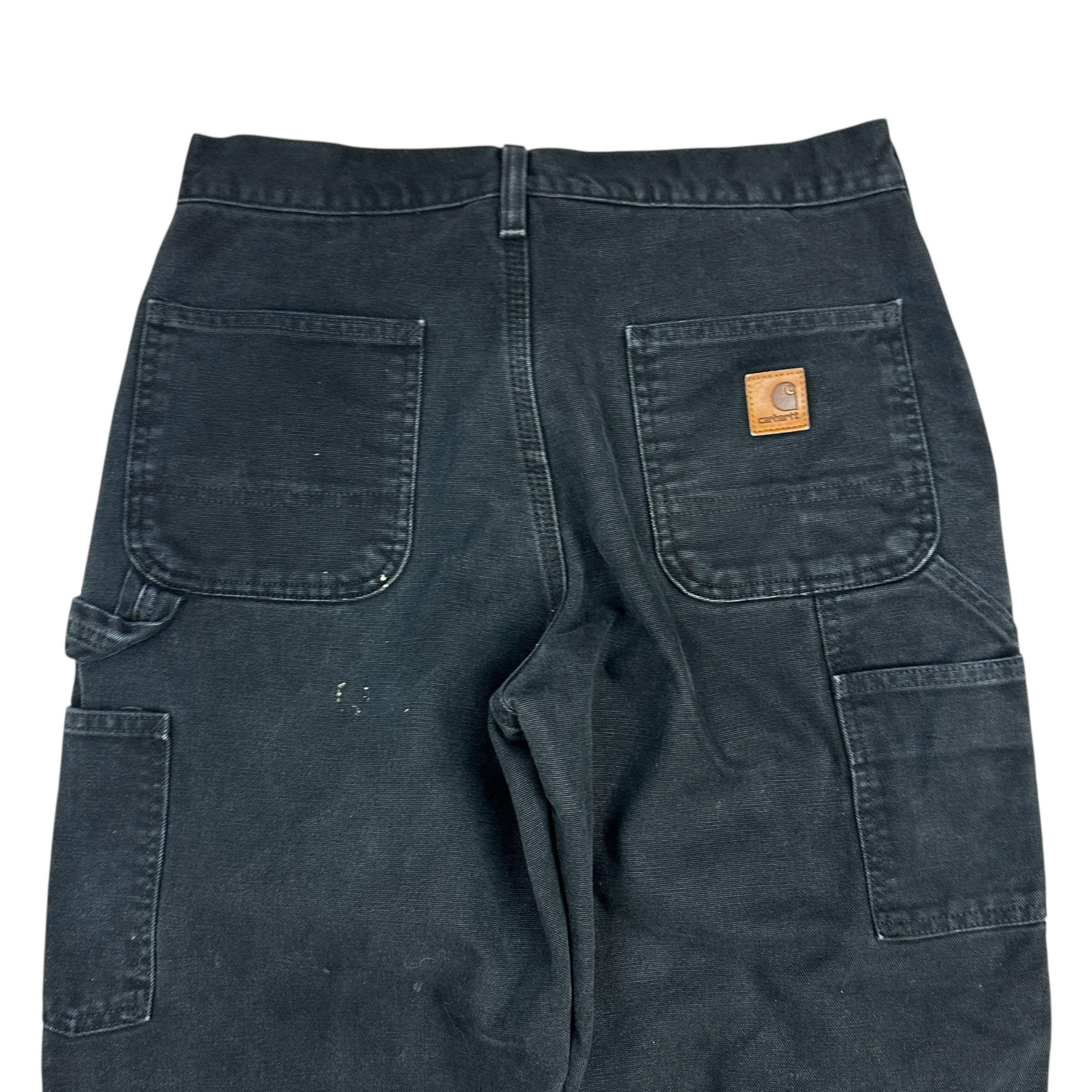 Vintage Carhartt Insulated Cargo Pants Black