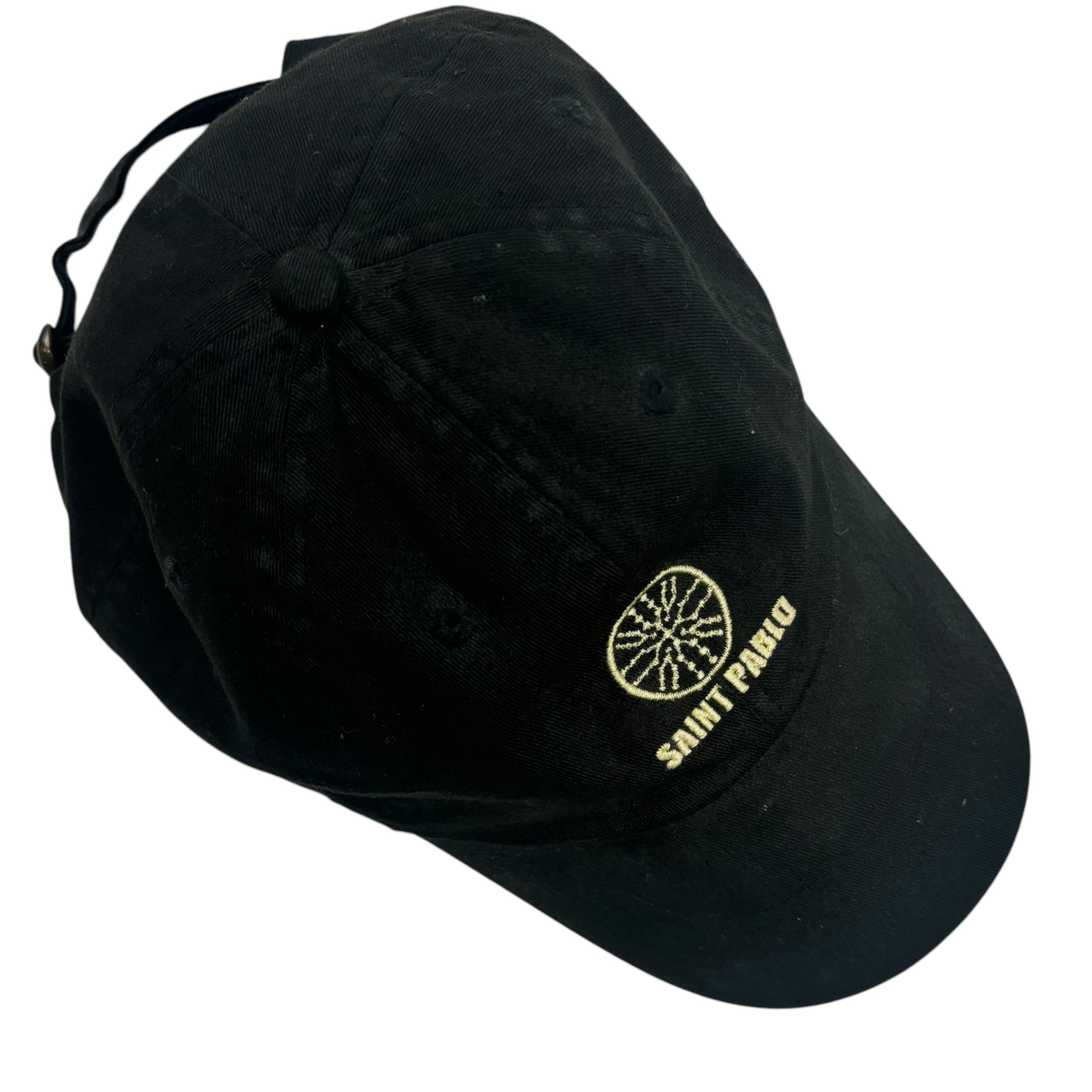 Kanye West Saint Pablo Tour Dad StrapBack Hat Black