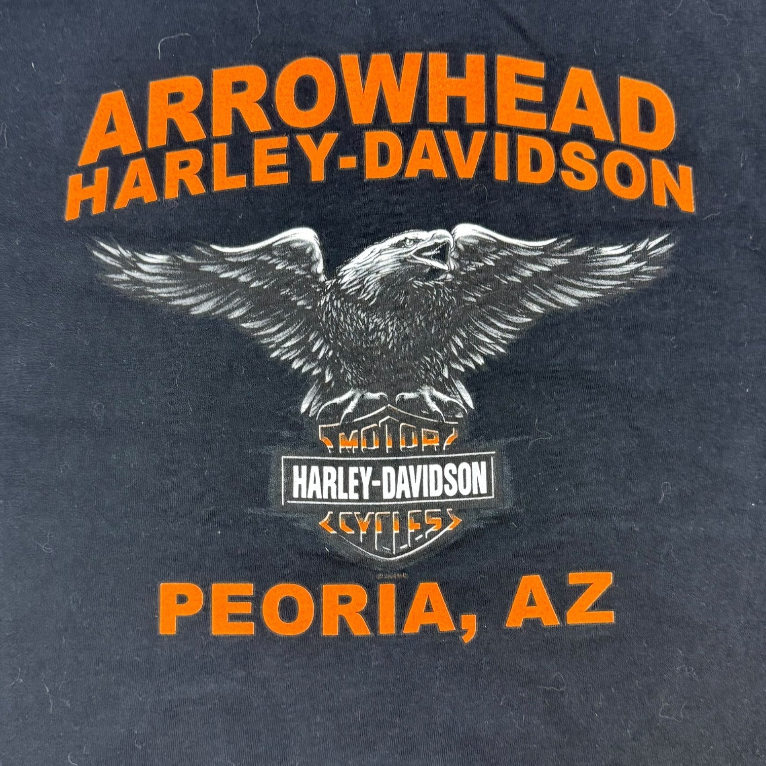 2004 Harley Davidson Of Peoria Arizona Tee Black