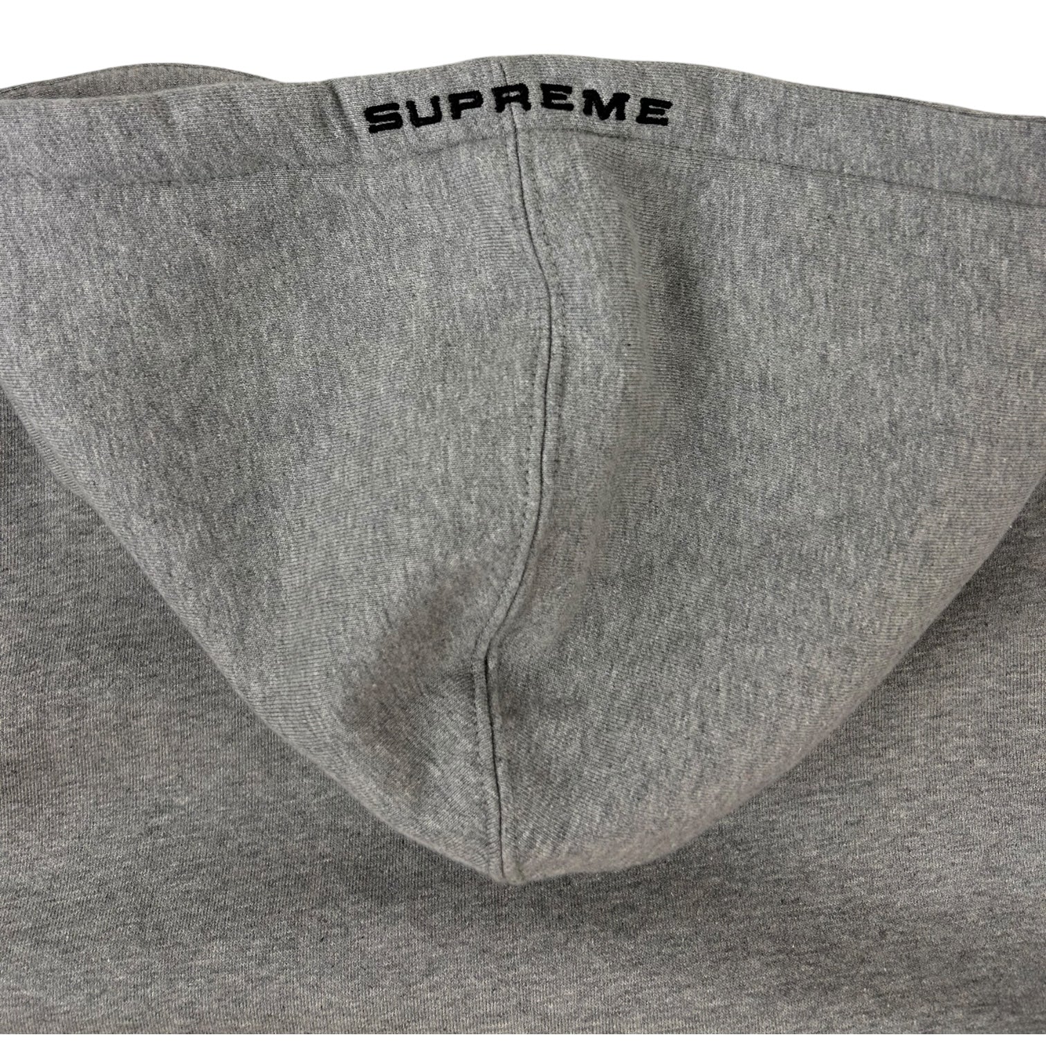 Supreme X Nike Hoodie Grey