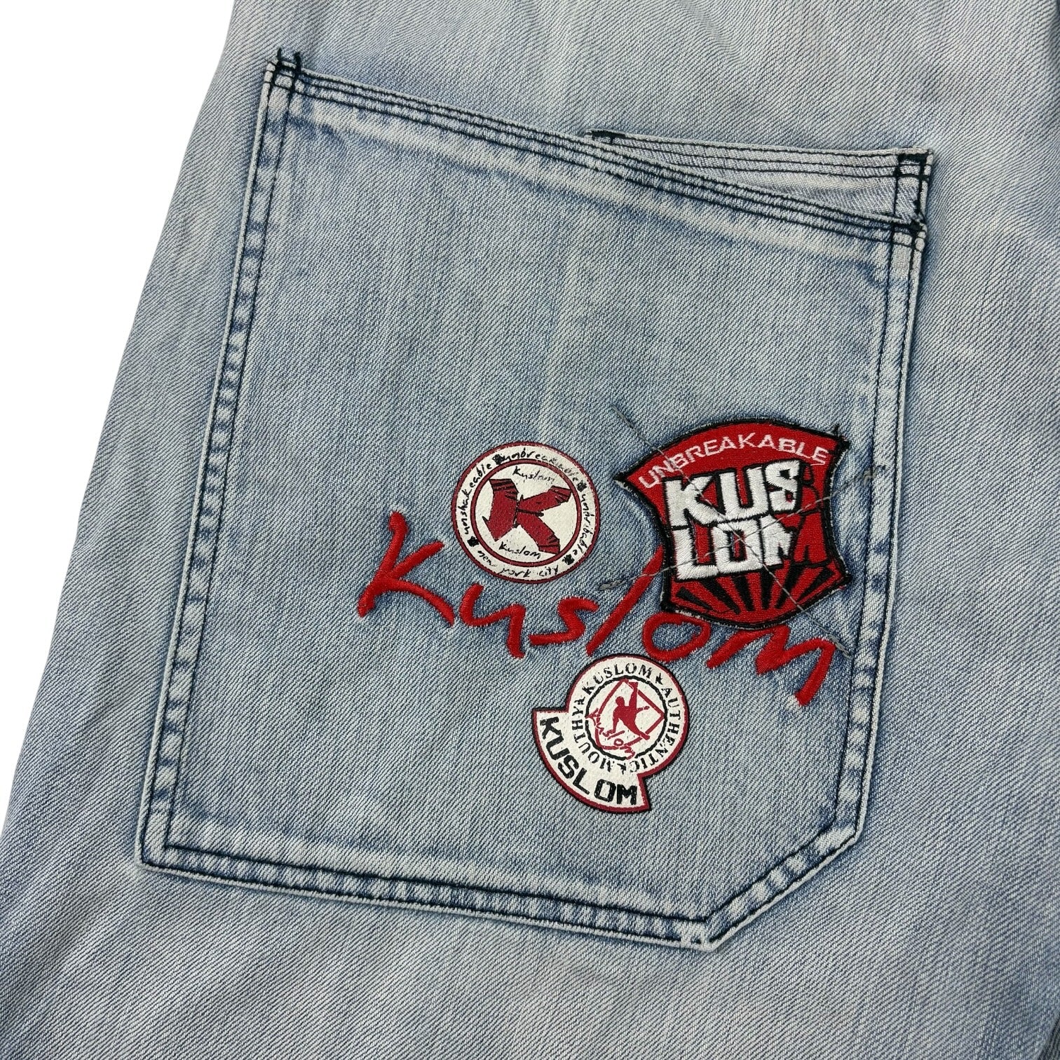 Kuslom Denim Shorts