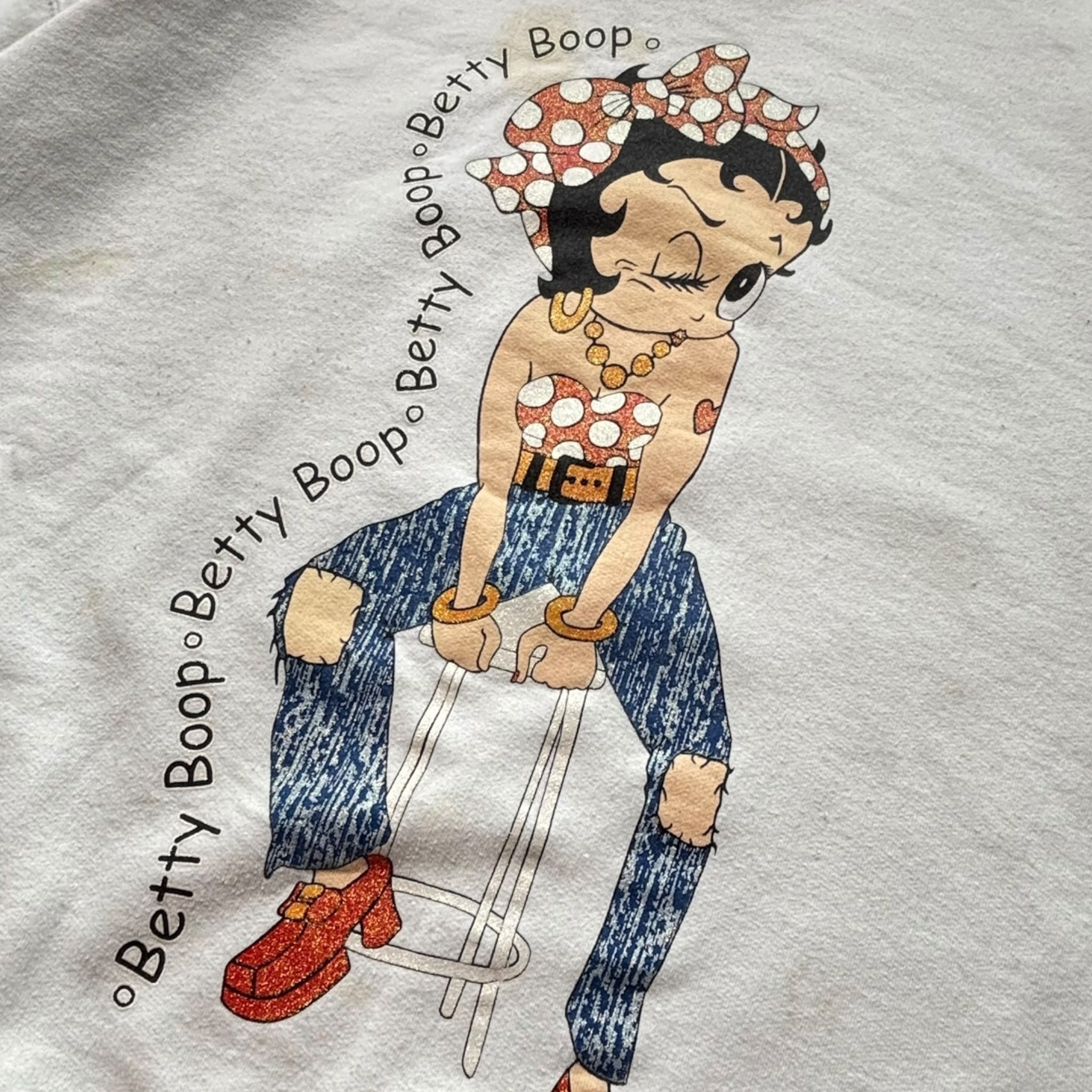 Vintage Betty Boop “Model” Crewneck
