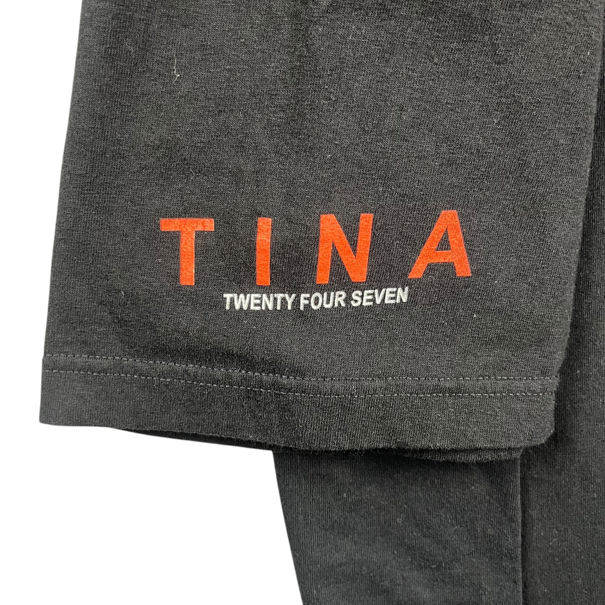 1999 Tina Turner Twenty Four Seven Tee Black