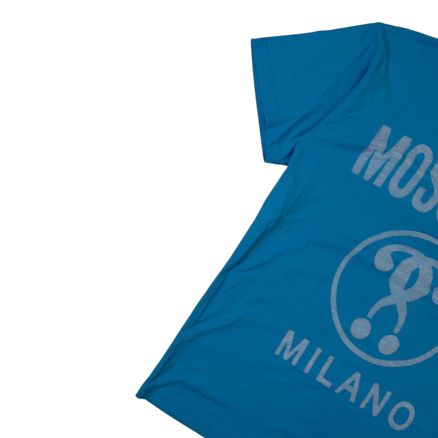 Moschino Double Question Mark T-Shirt Blue