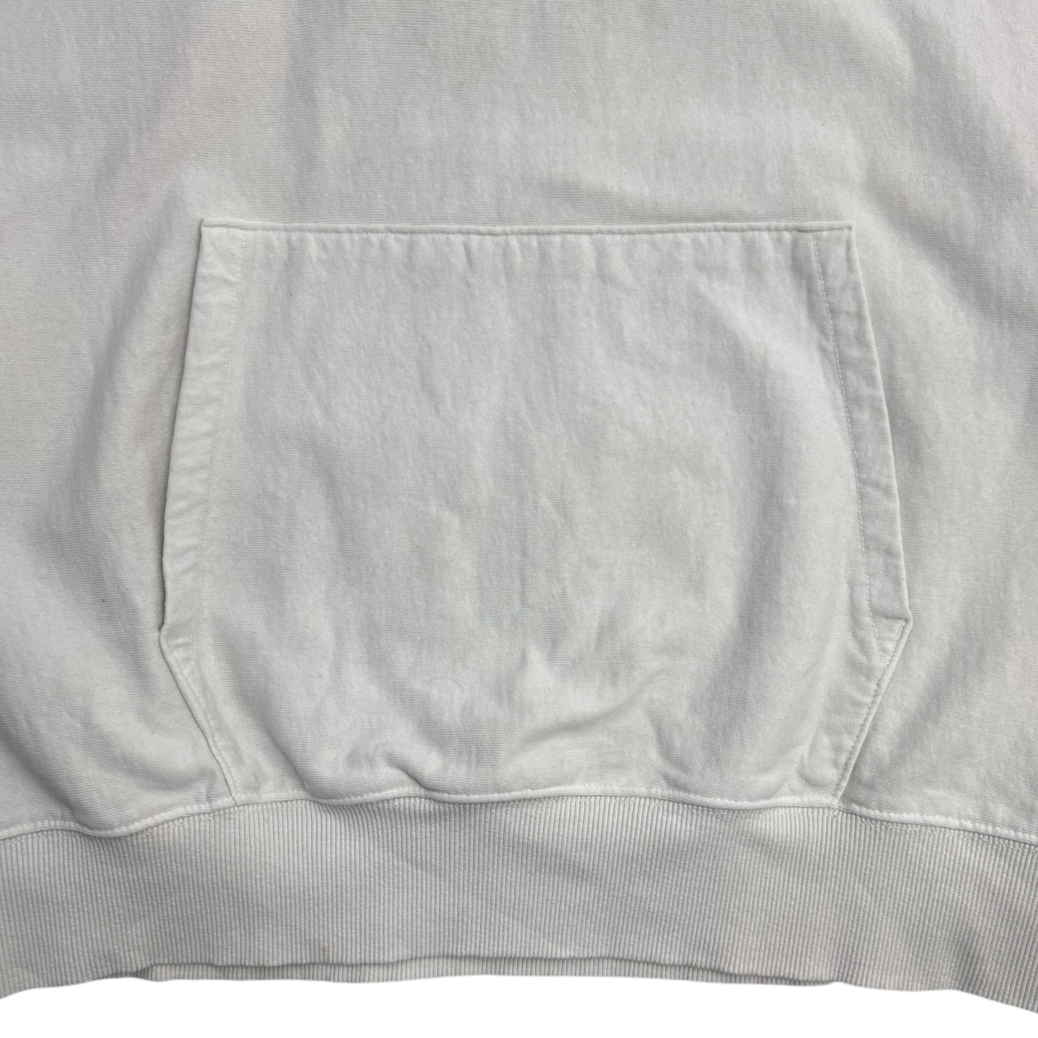 Stussy Script Logo Hoodie Cream