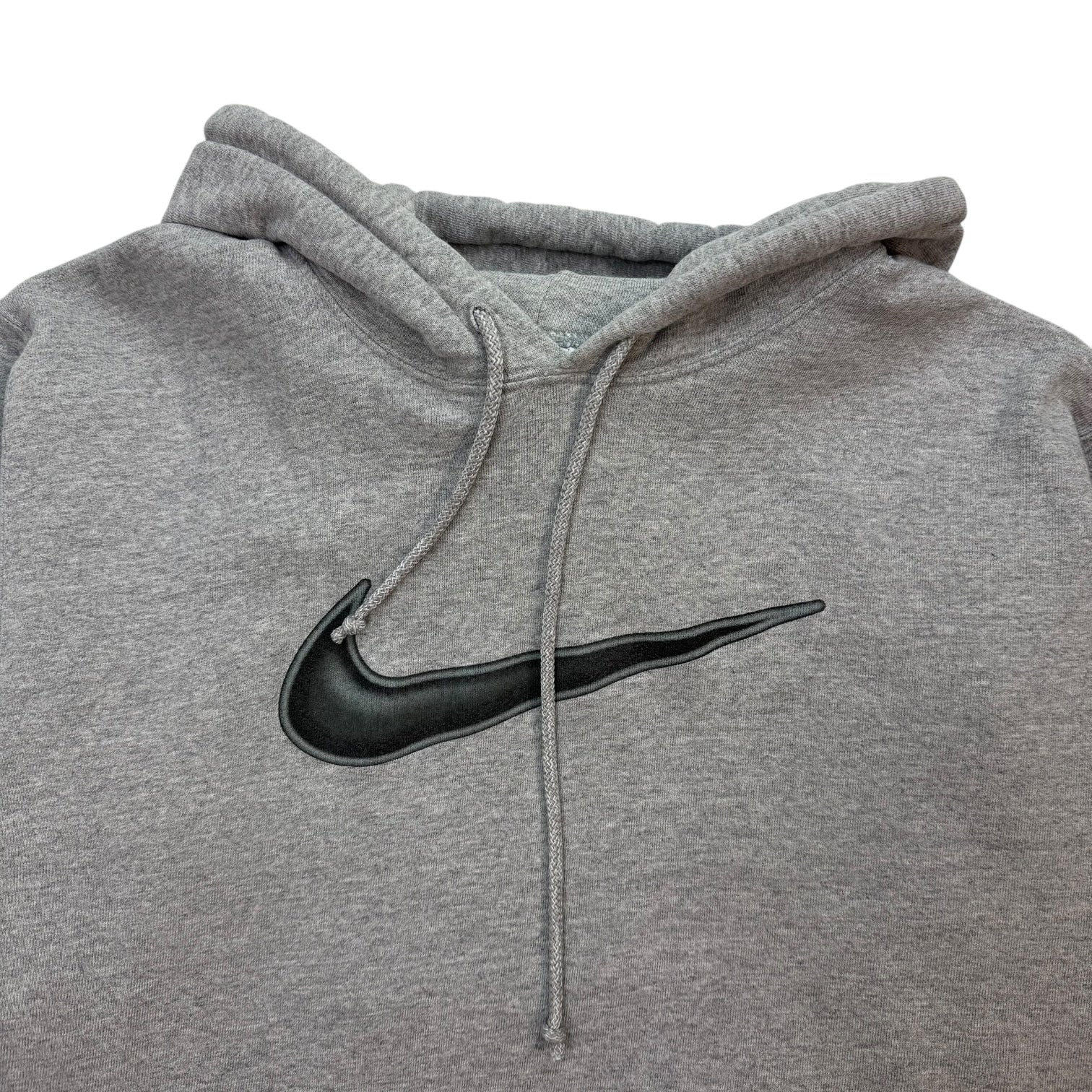 1990s Nike Swoosh Hoodie Grey