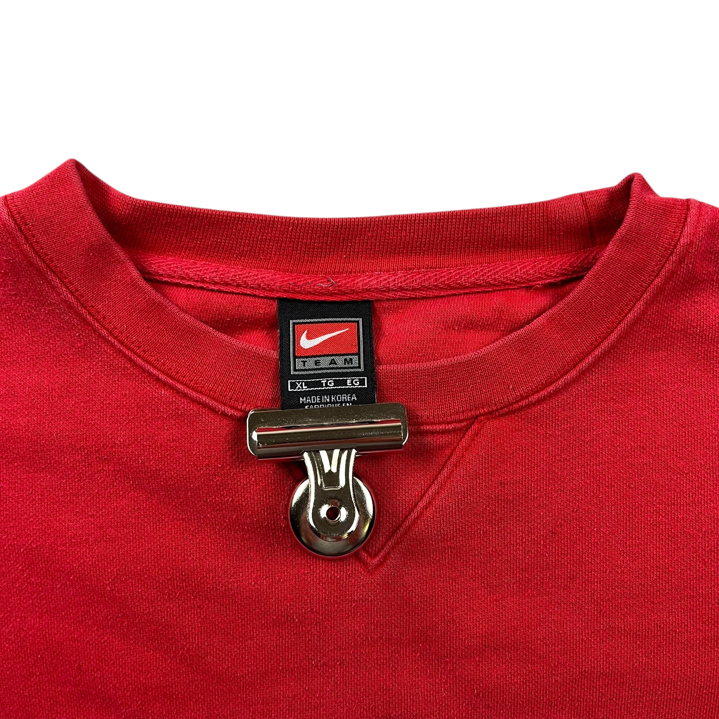 Vintage Nike Nebraska Crewneck Red