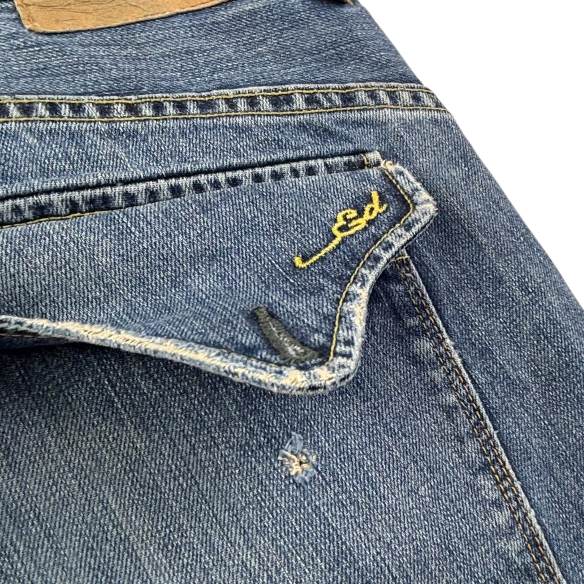 Vintage Y2K Ed Hardy Denim Medium Blue