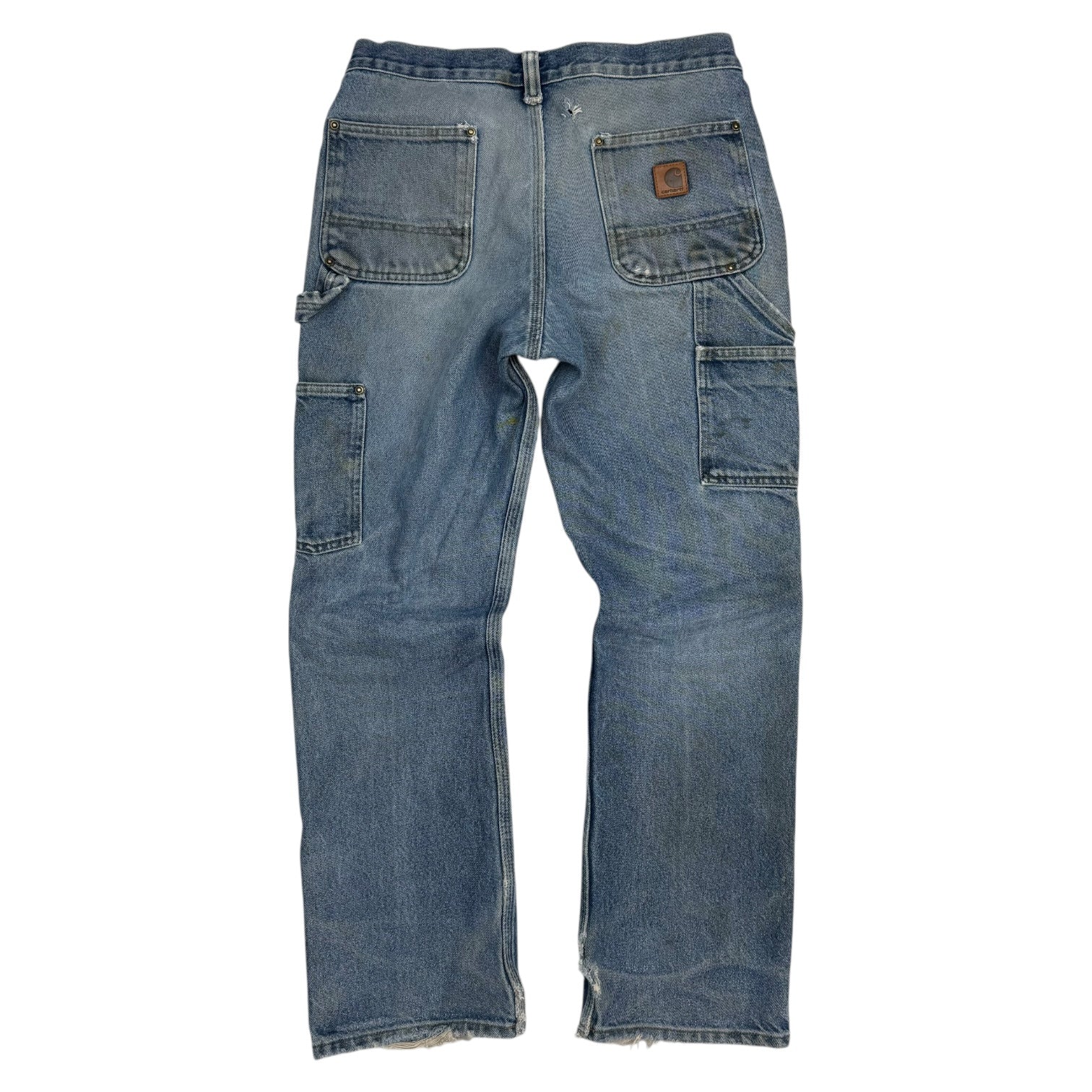 Vintage Carhartt Denim Double Knee Pants Medium Wash