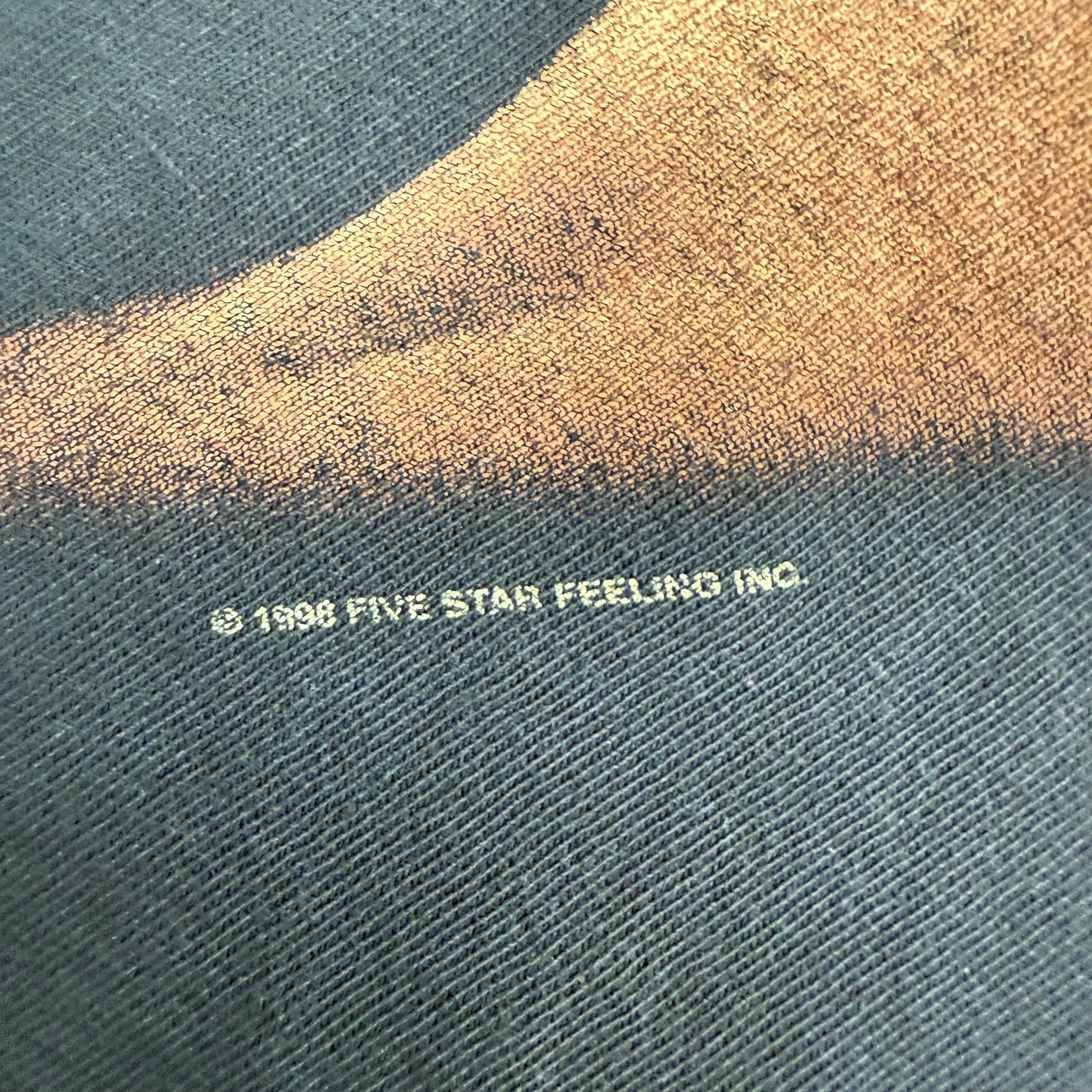 1998 Celine Dion Lets Talk About Love World Tour Tee Black