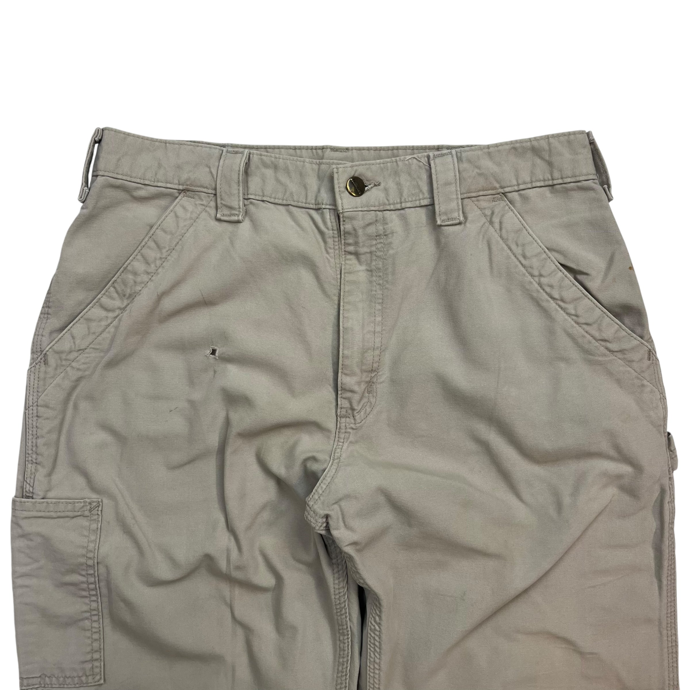 Vintage Carhartt Dungaree Pants Light Tan