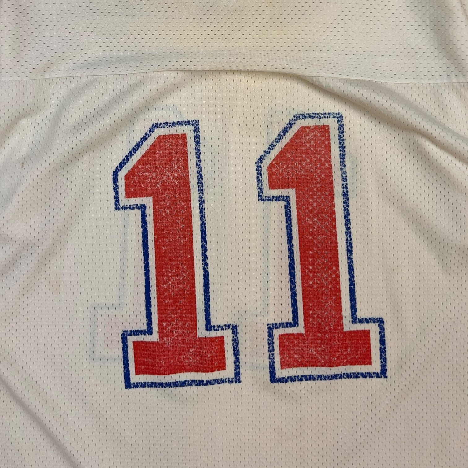 Vintage Champion New England Patriots Drew Bledsoe Away Jersey White